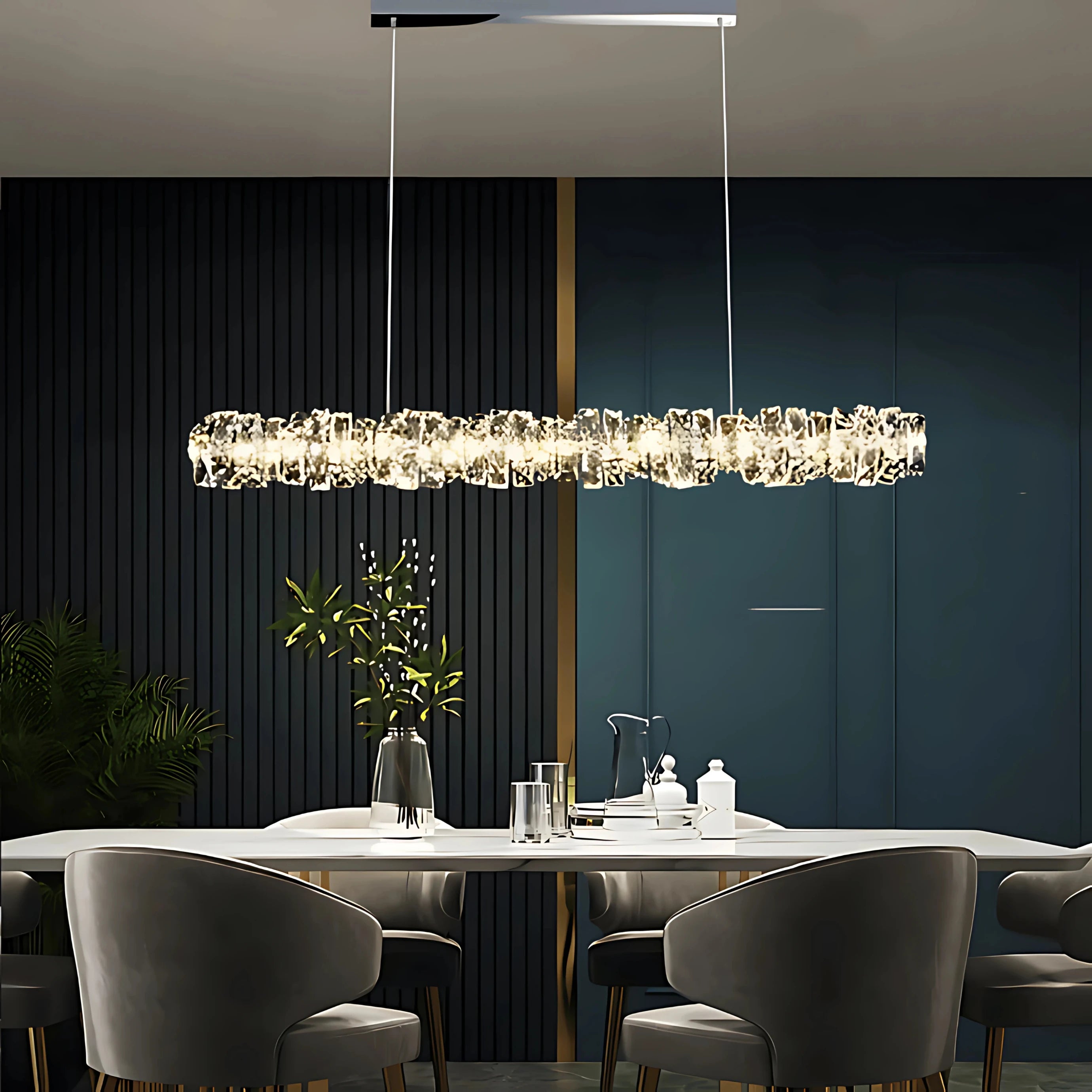 PIERRE LINEAR CHANDELIER