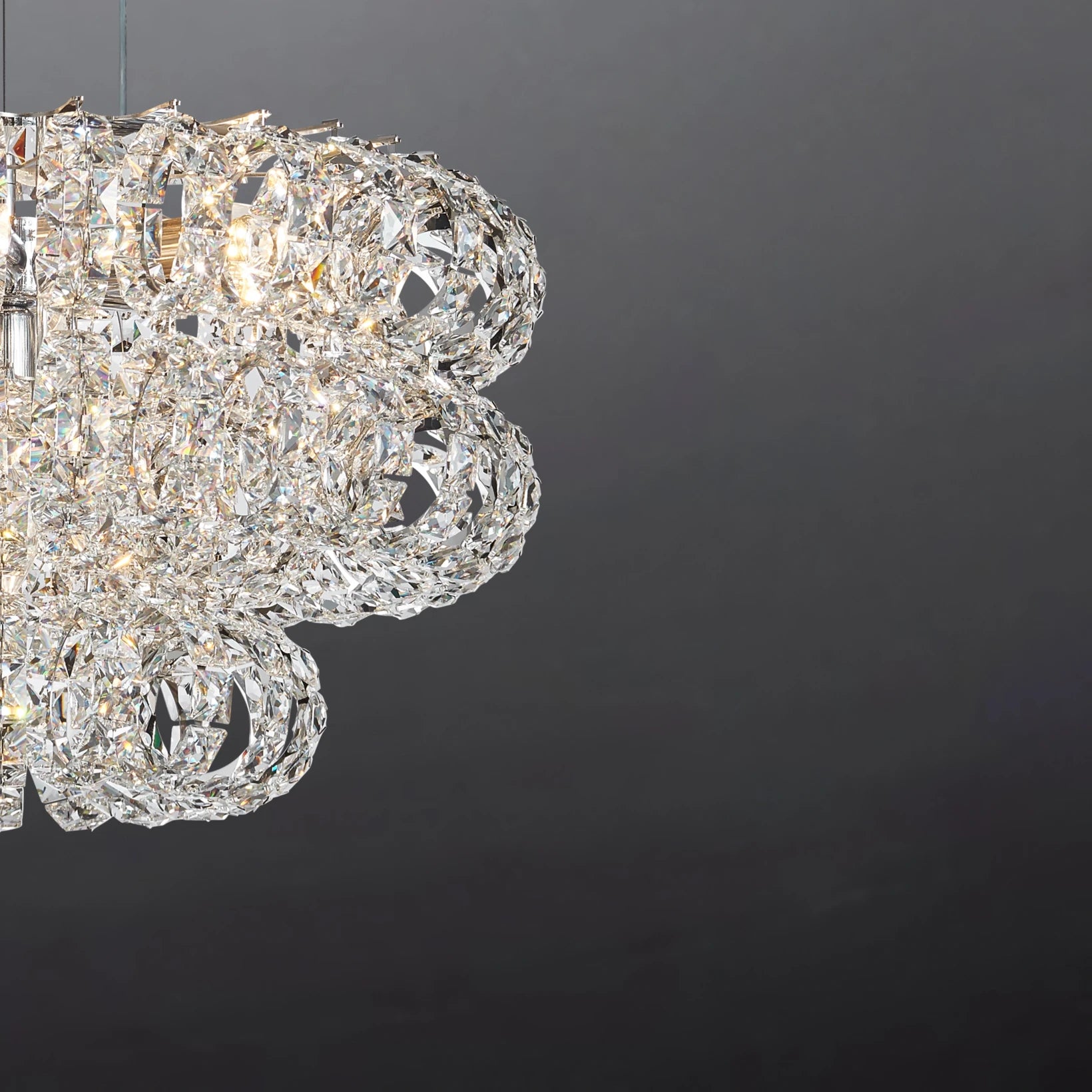 AMULETTE 3 TIER CHANDELIER