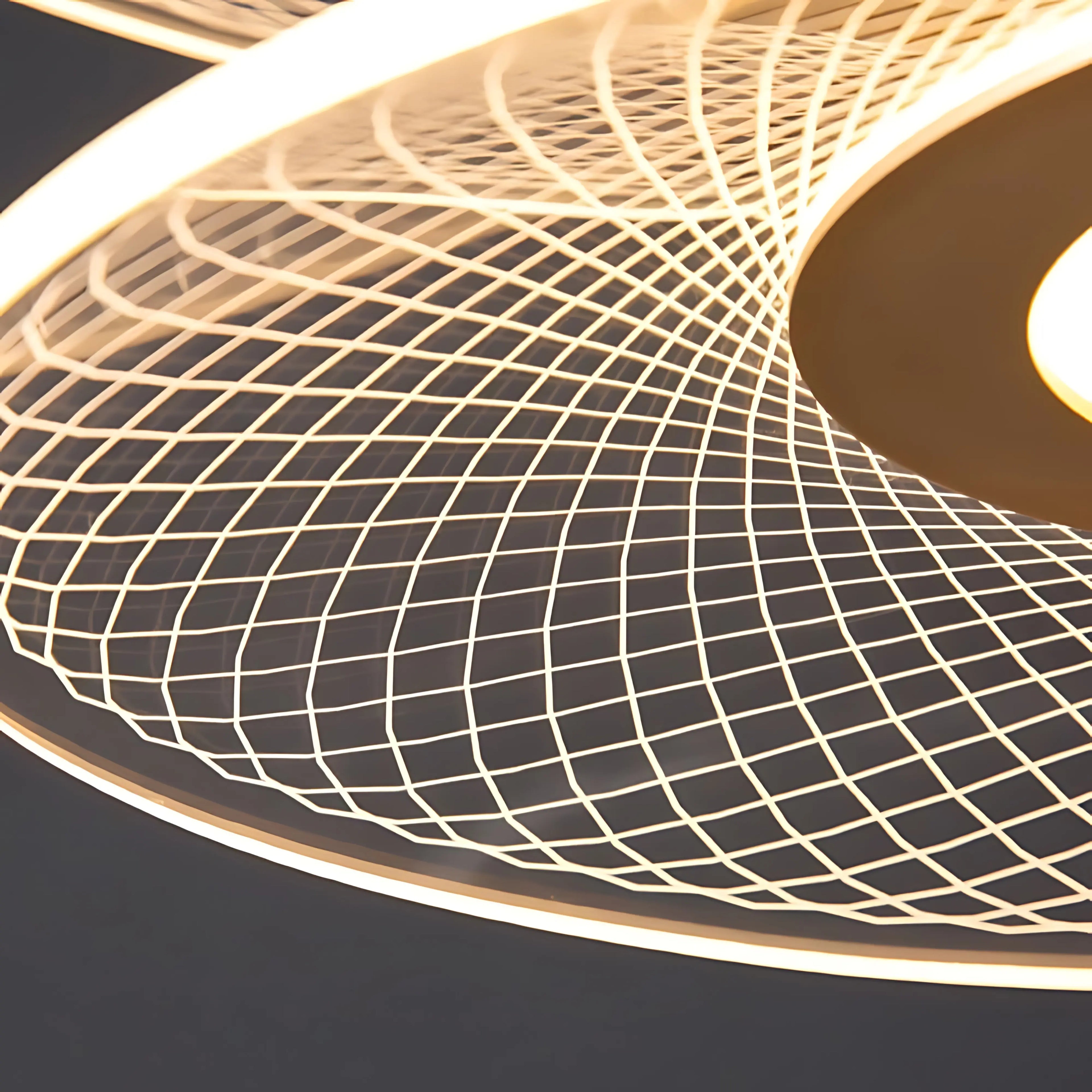 CERCLES CÉLESTES 3 TIER CHANDELIER