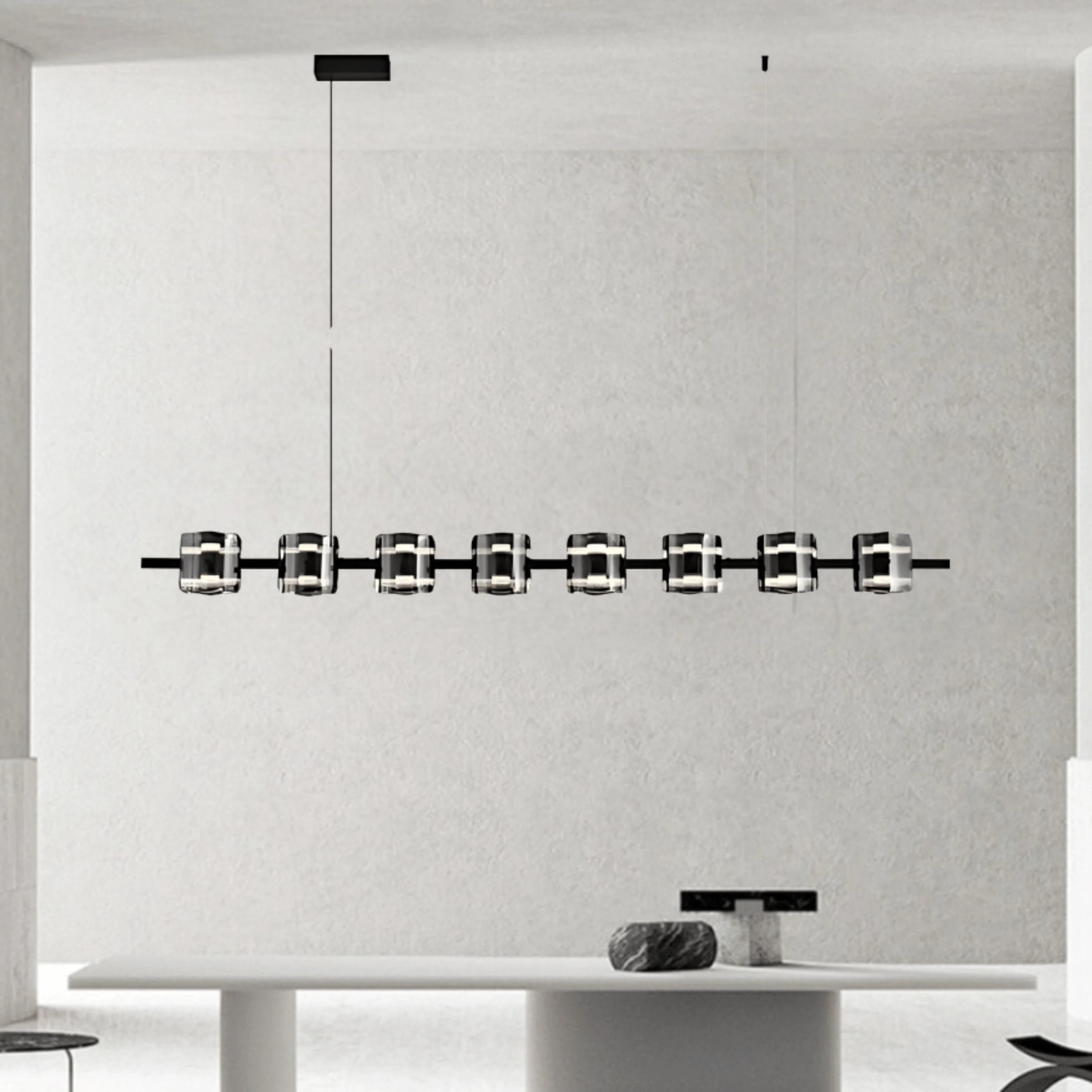 BRUME ÉLÉGANTE LINEAR CHANDELIER