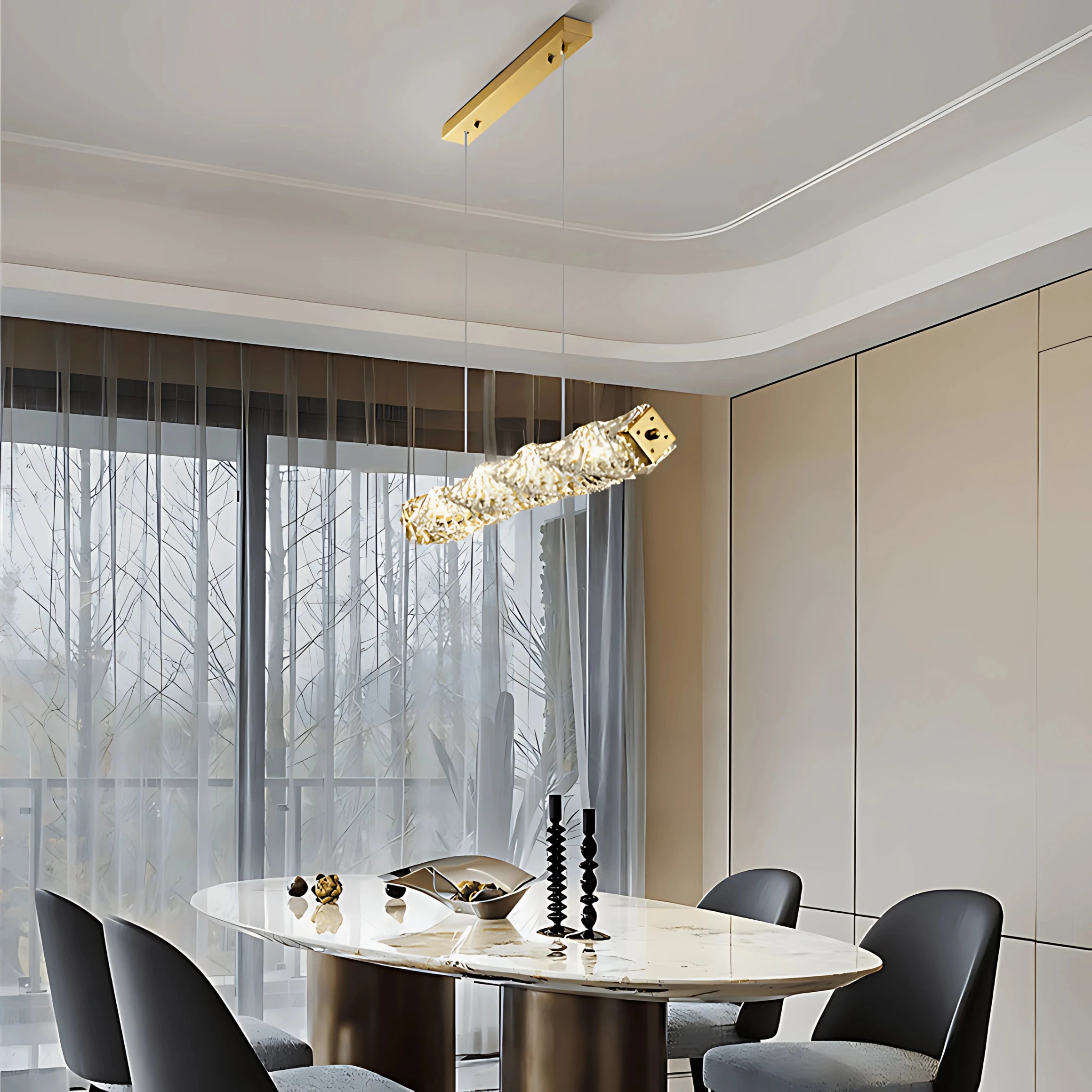 PIERRE LINEAR CHANDELIER