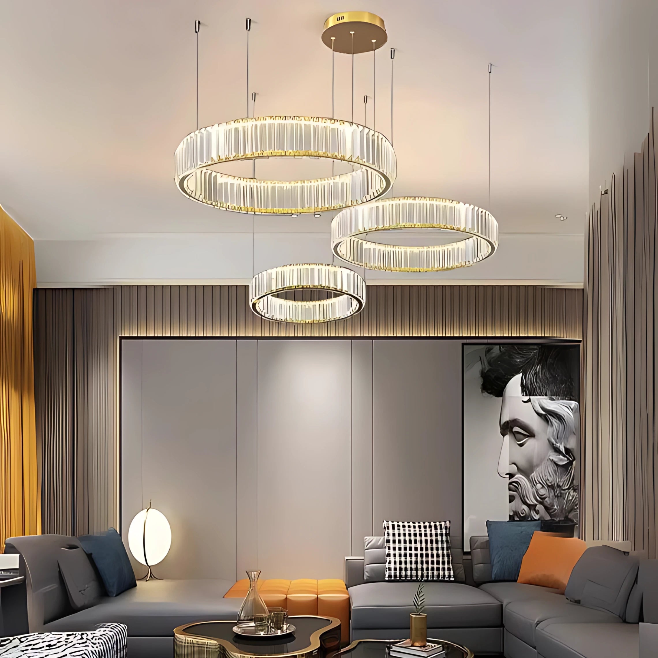 AQUILA 3 TIER CHANDELIER