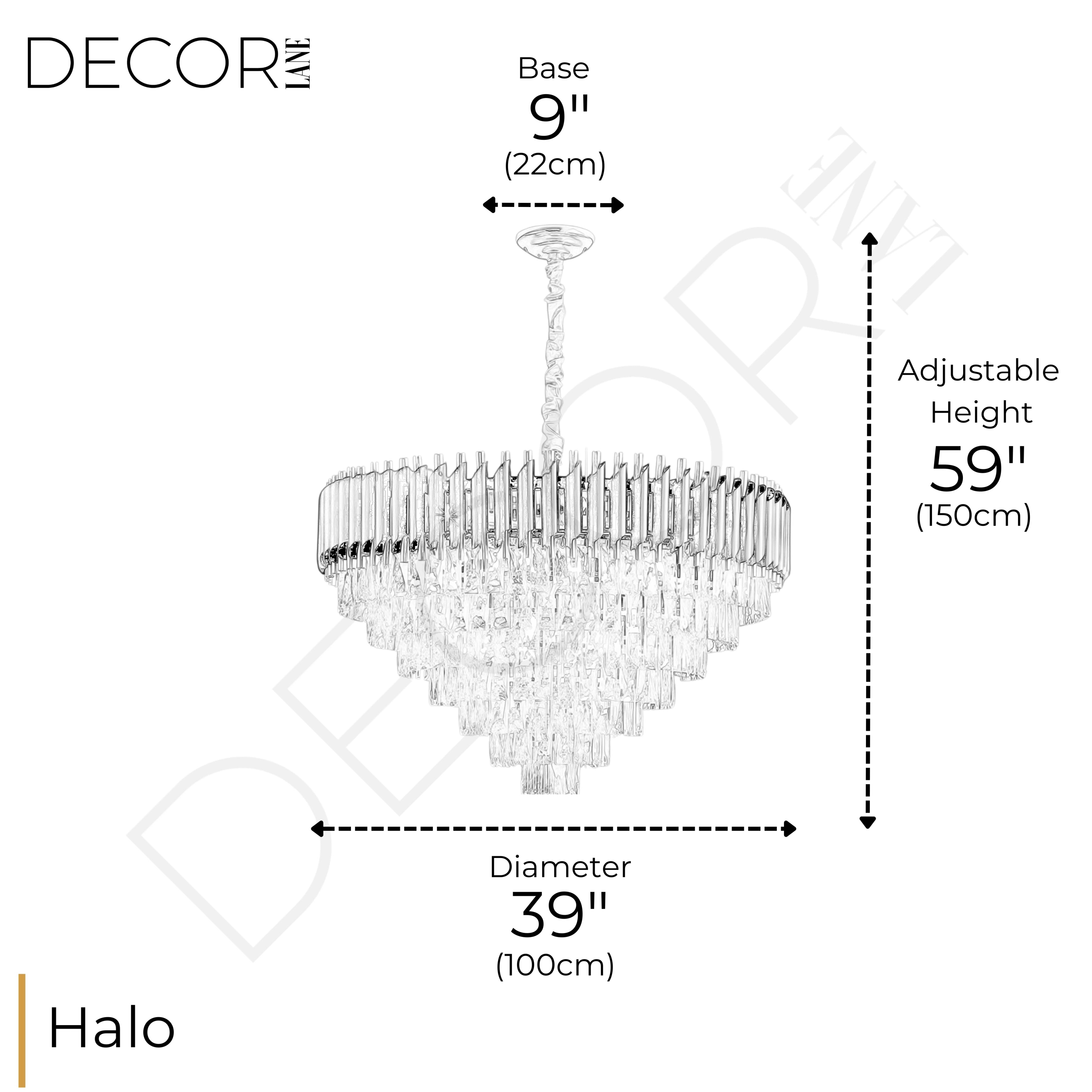 EPITOME HALO CHANDELIER
