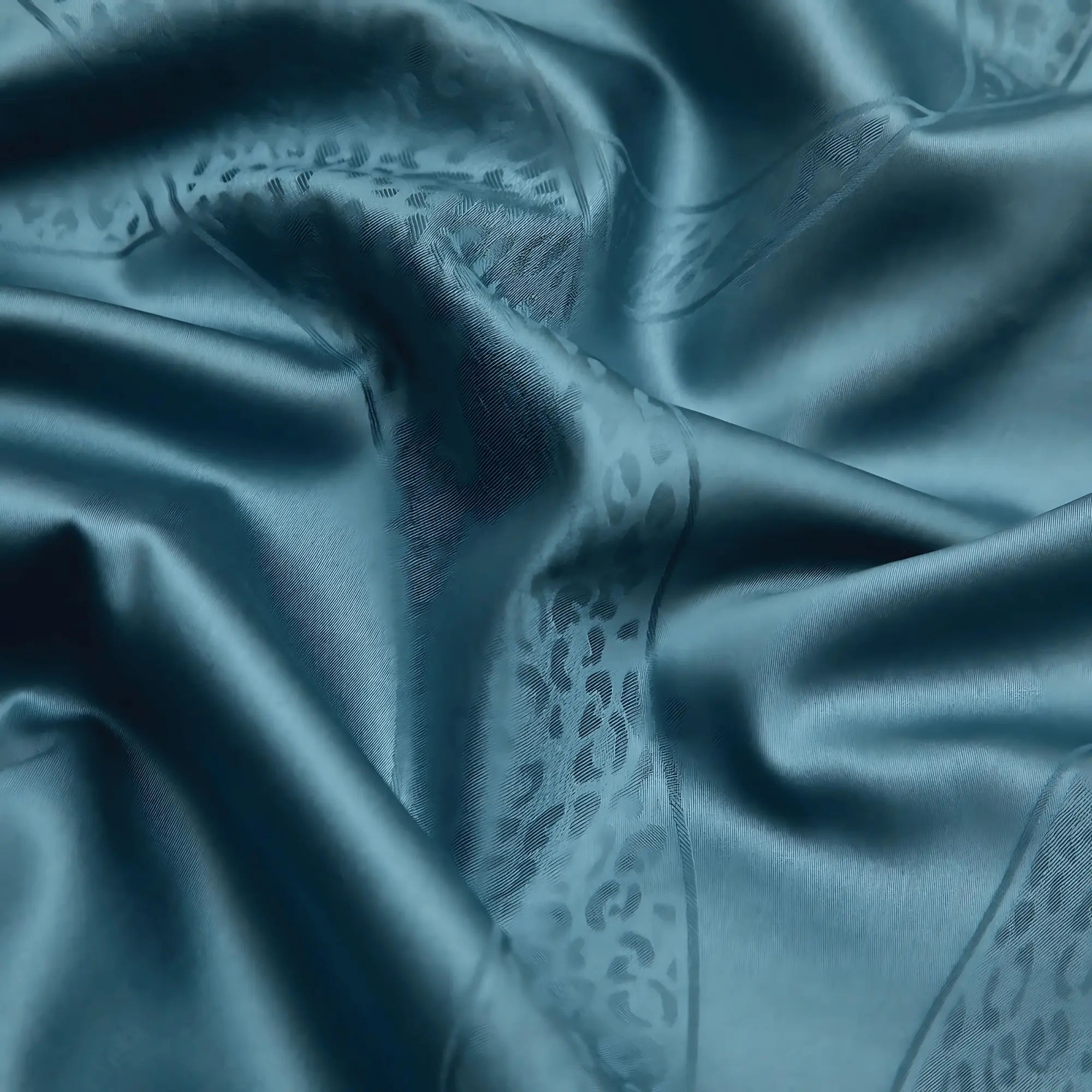 TEAL HARMONY 1000 THREAD COUNT DUVET COVER & SHAMS