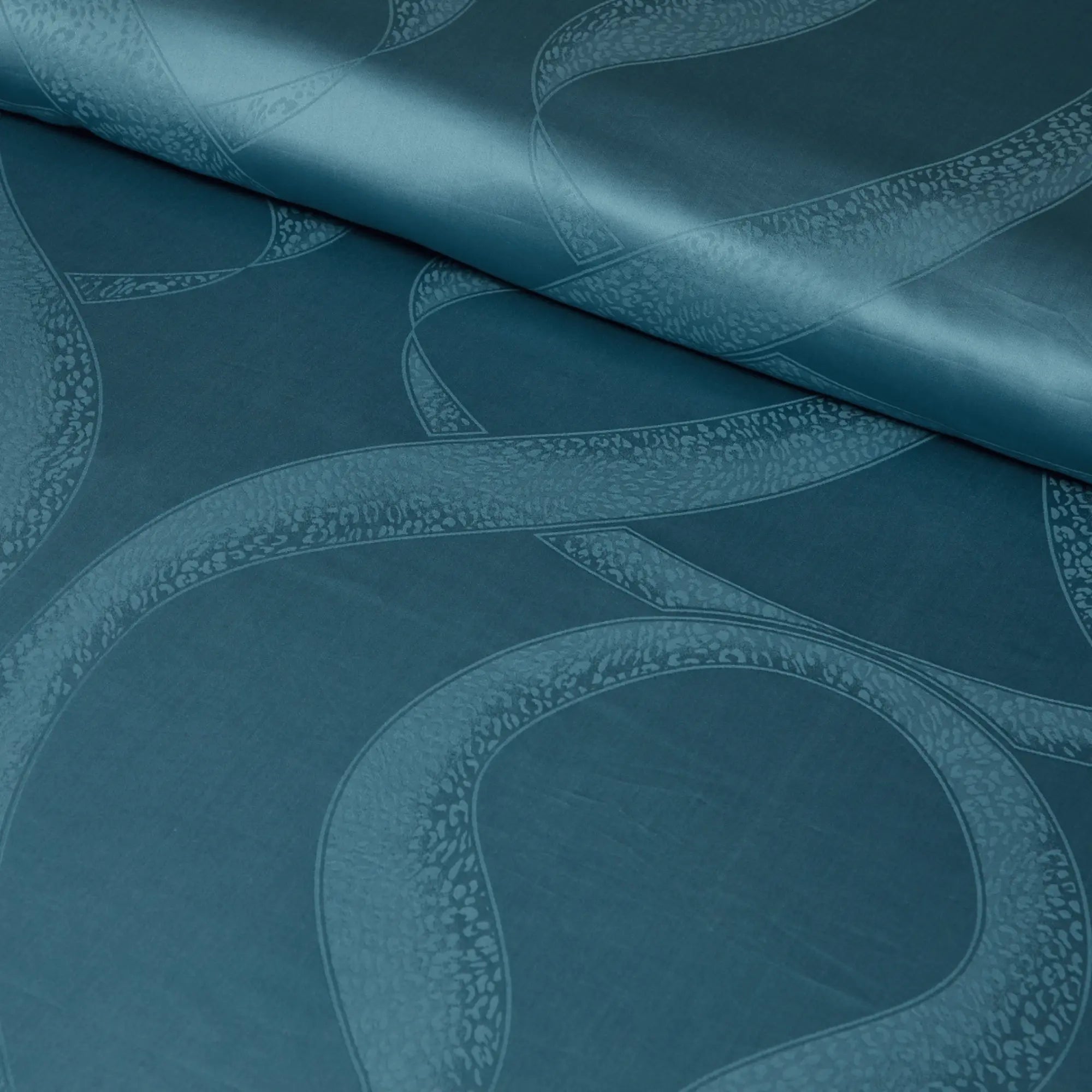 TEAL HARMONY 1000 THREAD COUNT DUVET COVER & SHAMS