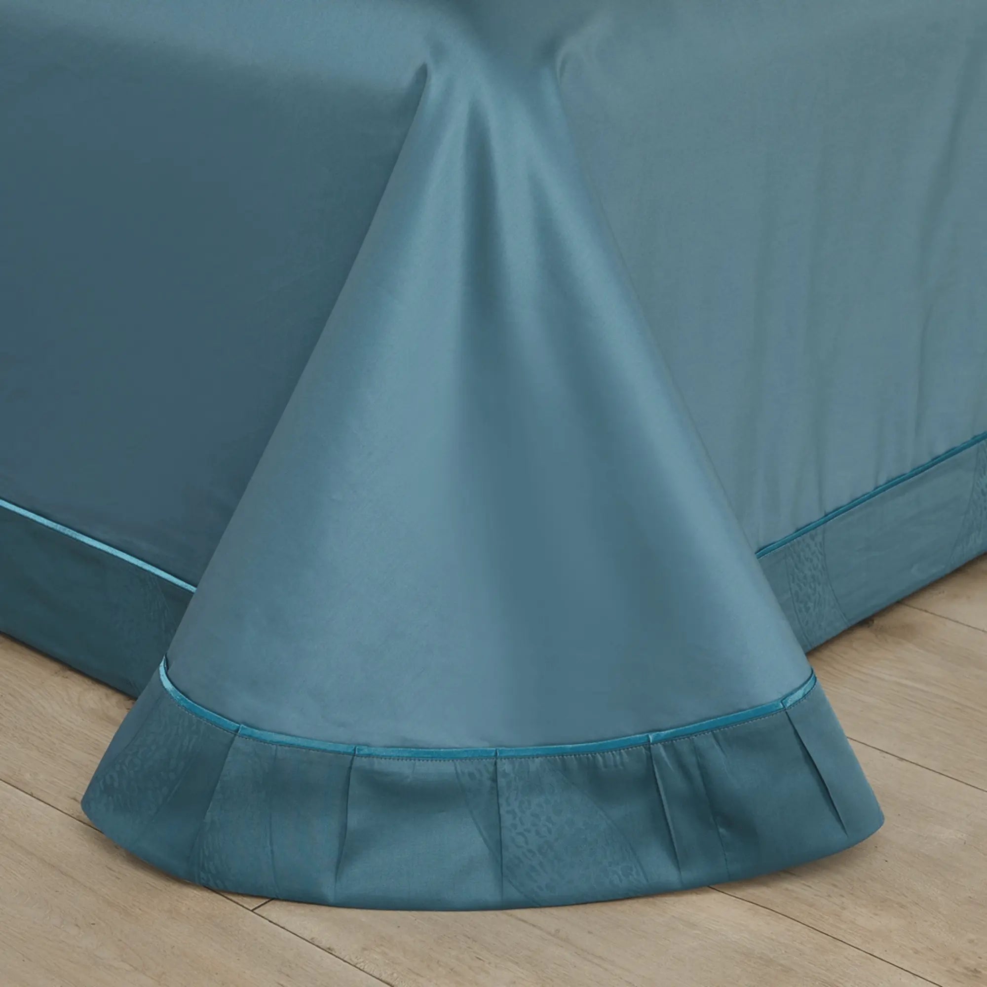 TEAL HARMONY 1000 THREAD COUNT DUVET COVER & SHAMS
