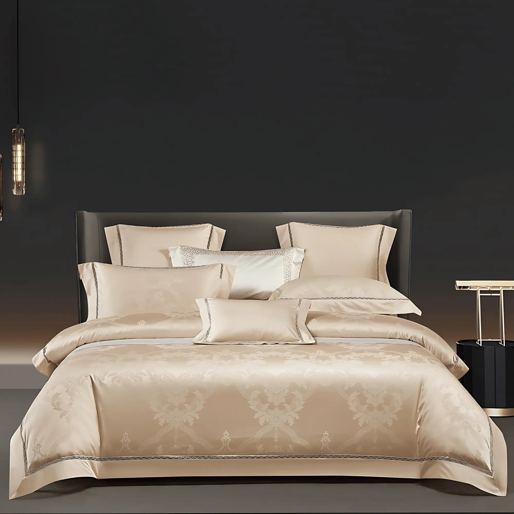 Sandstone Luxe 1400 Thread Count Duvet Cover & Shams - Bedding