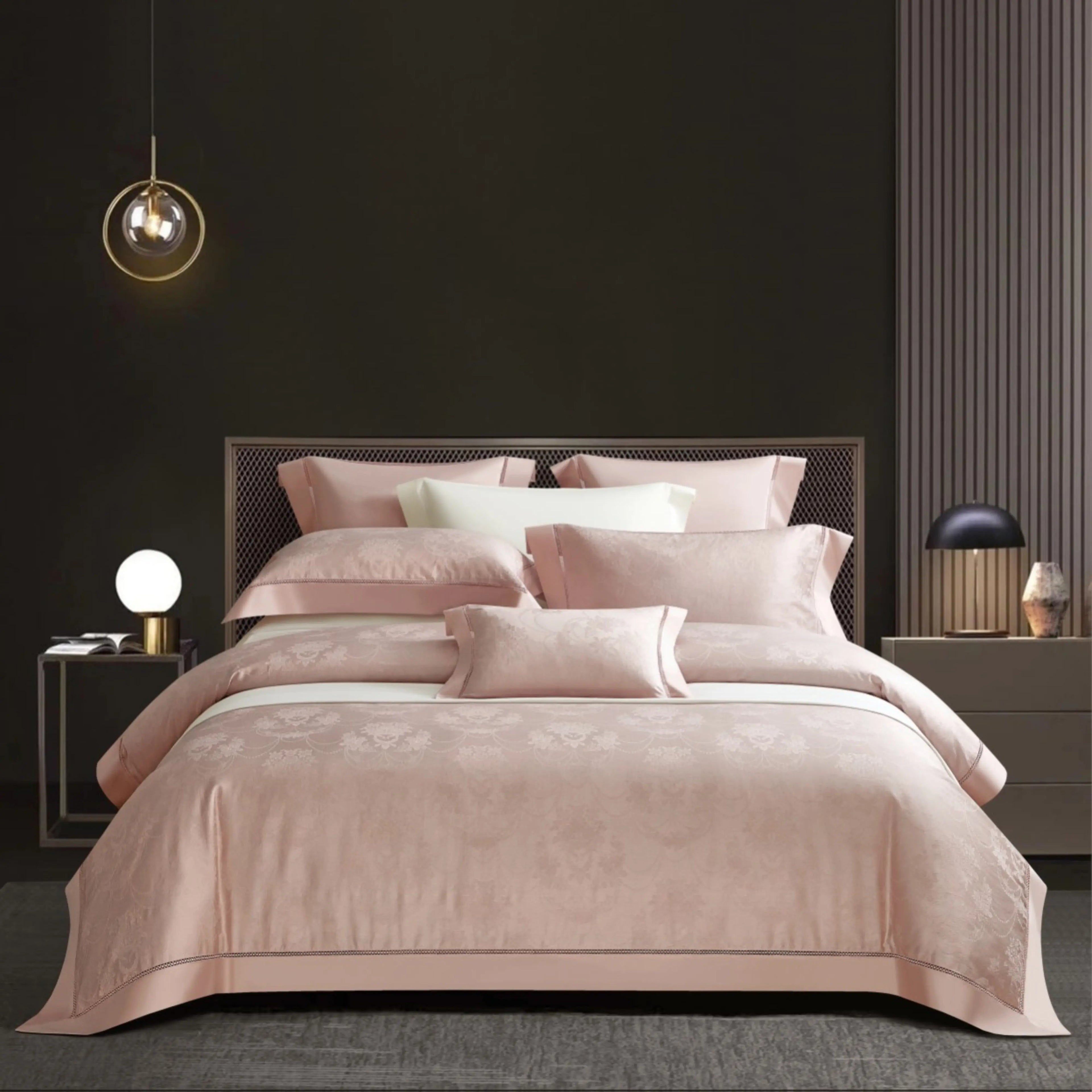 Rosewood Blush 1000 Thread Count Duvet Cover & Shams - Bedding