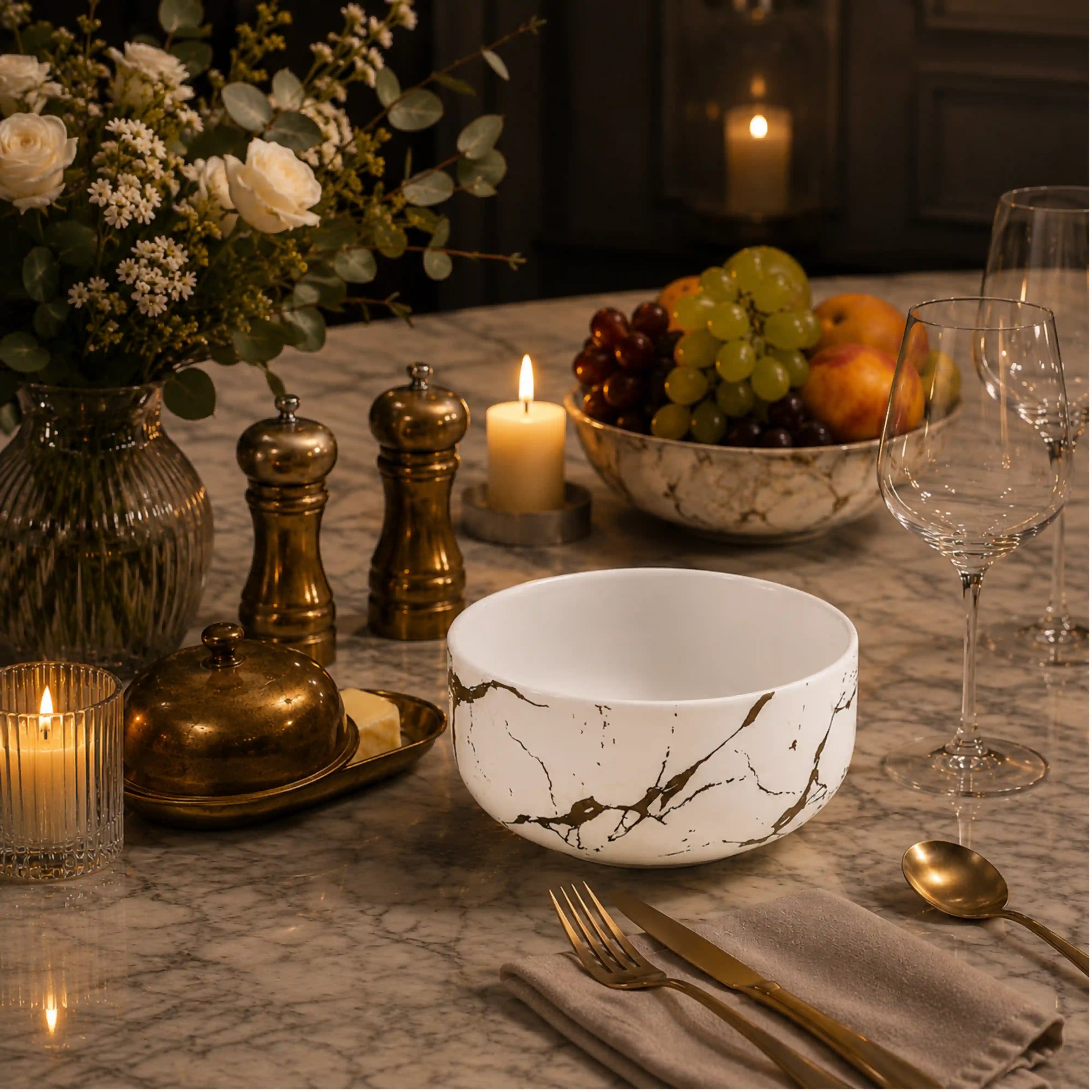 LIGHTNING BLANC BOWL