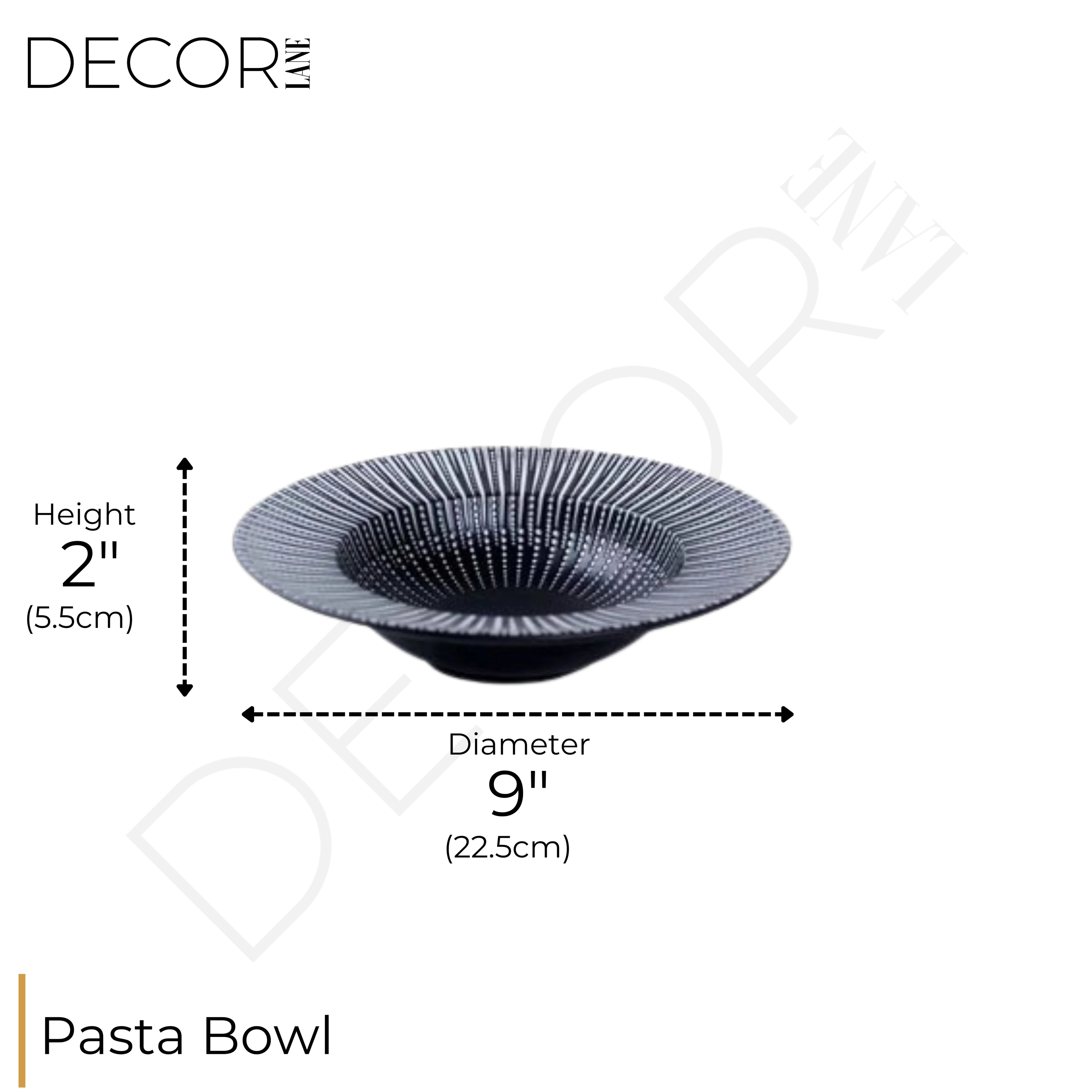 ZAPPHIRE PASTA BOWL COLLECTION