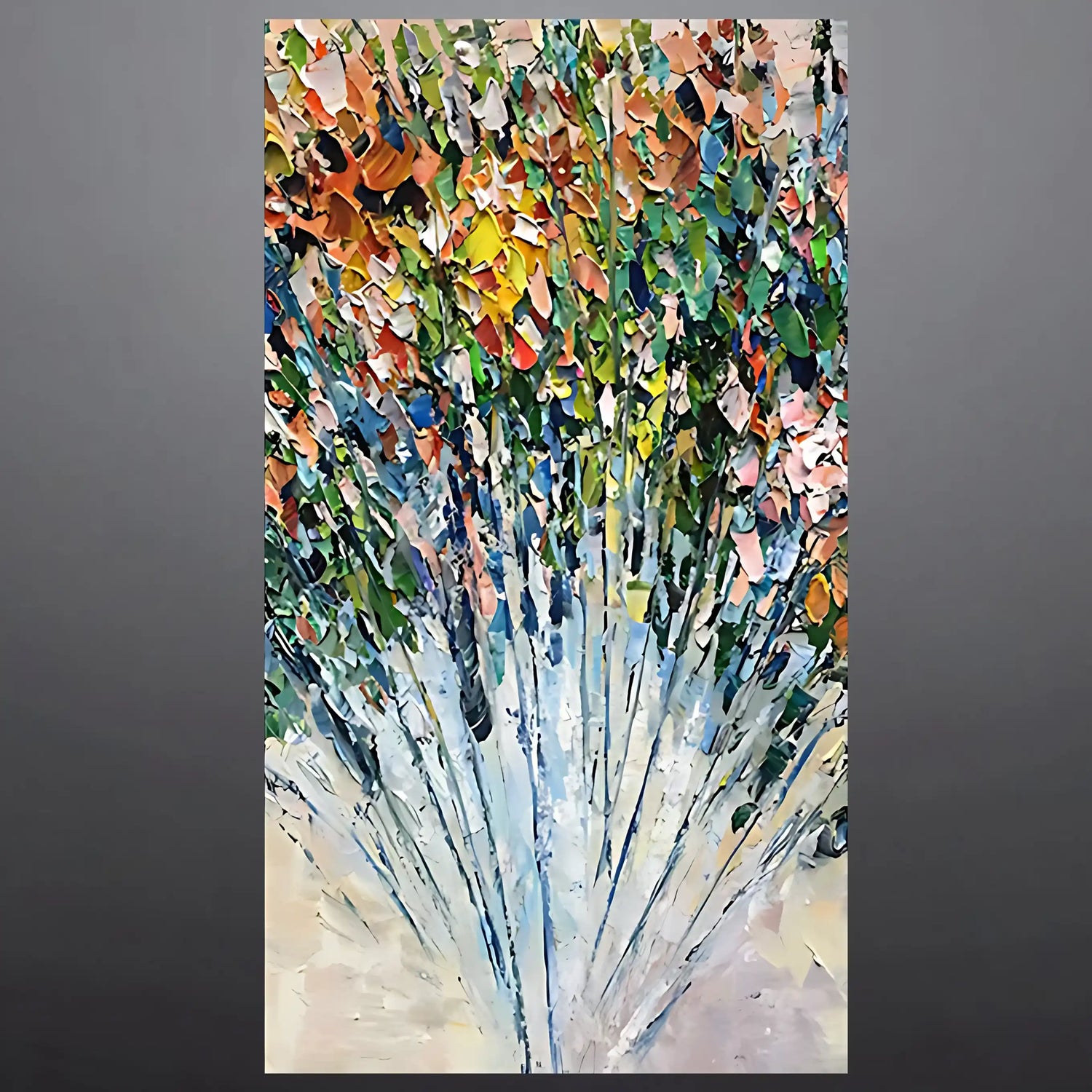 VIVID BLOOM OIL PAINTING
