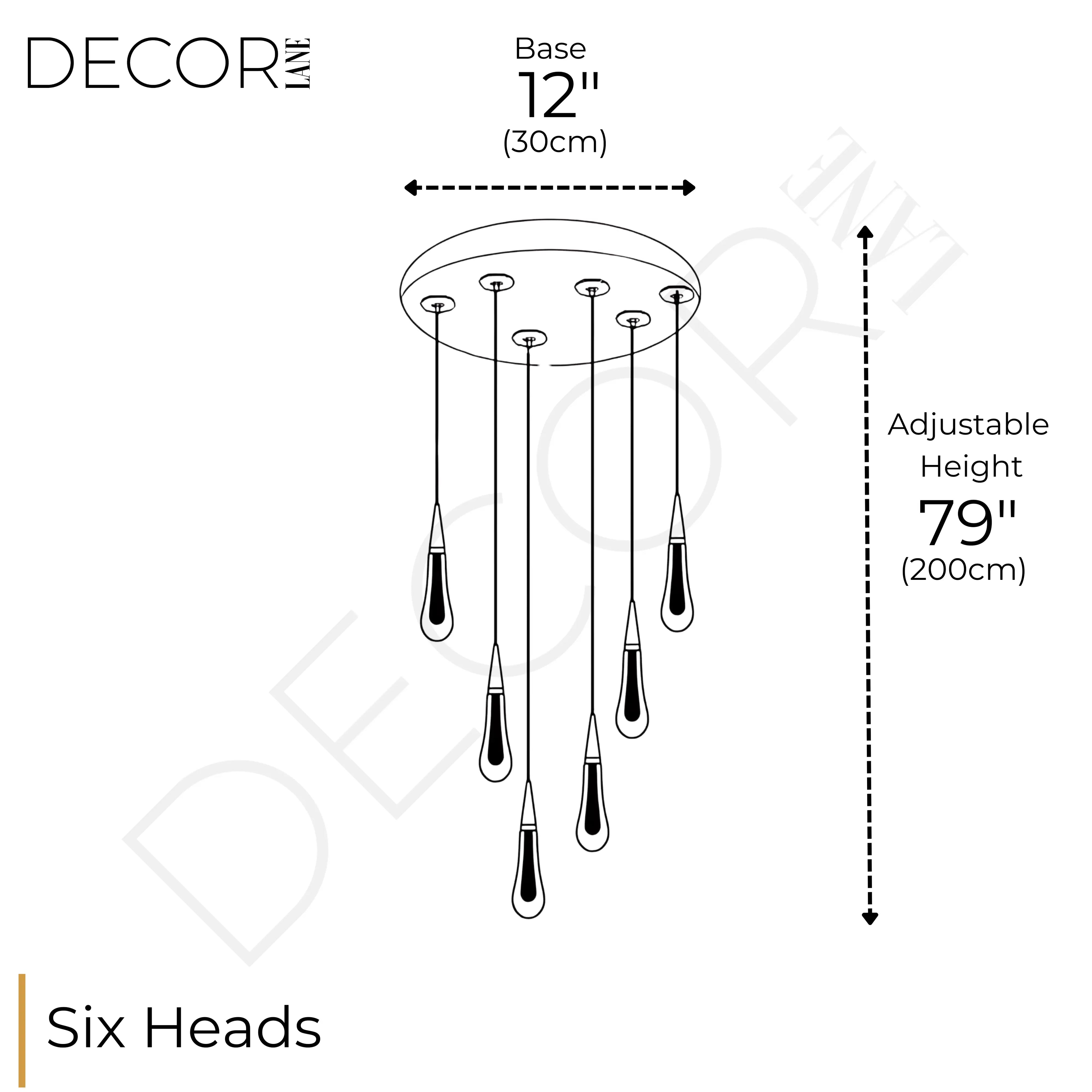 GOUTTES DE PLUIE PENDANT