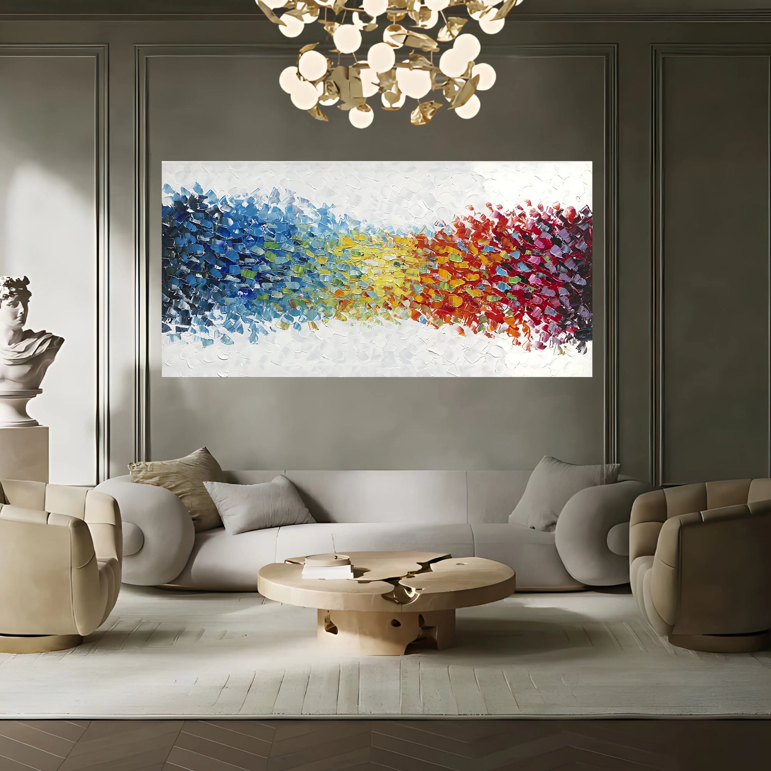 SPECTRUM OIL PAINTING