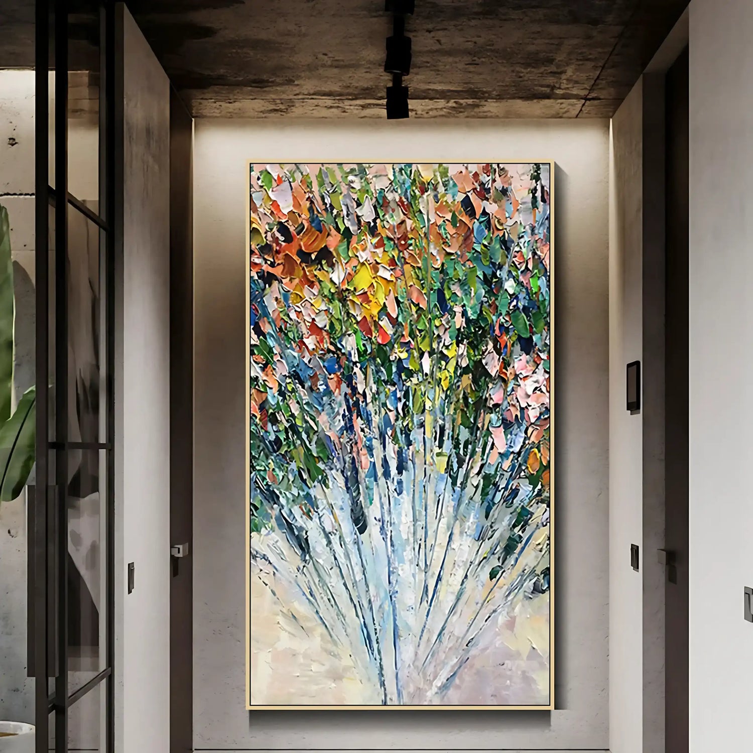 VIVID BLOOM OIL PAINTING