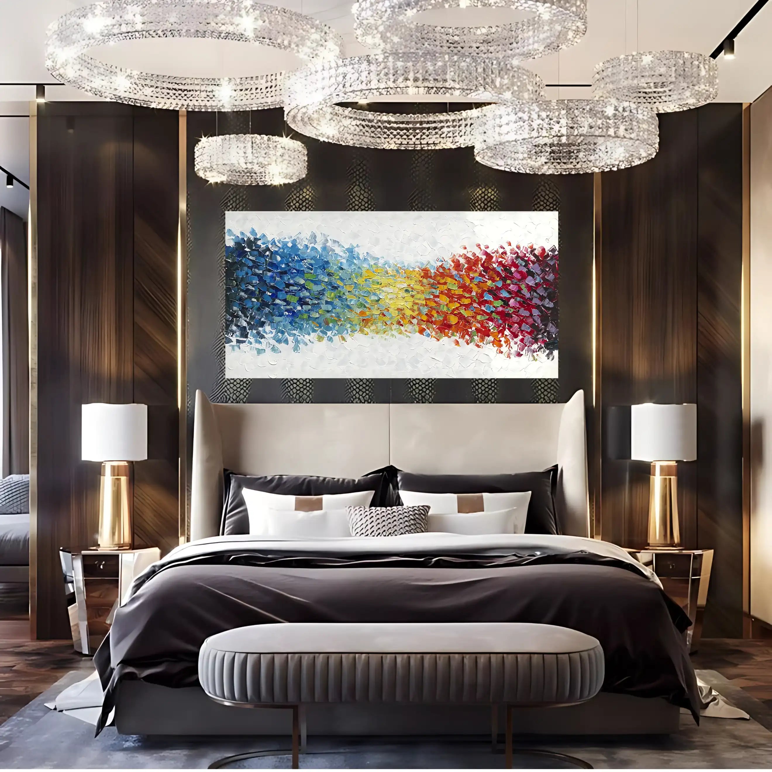 SPECTRUM OIL PAINTING