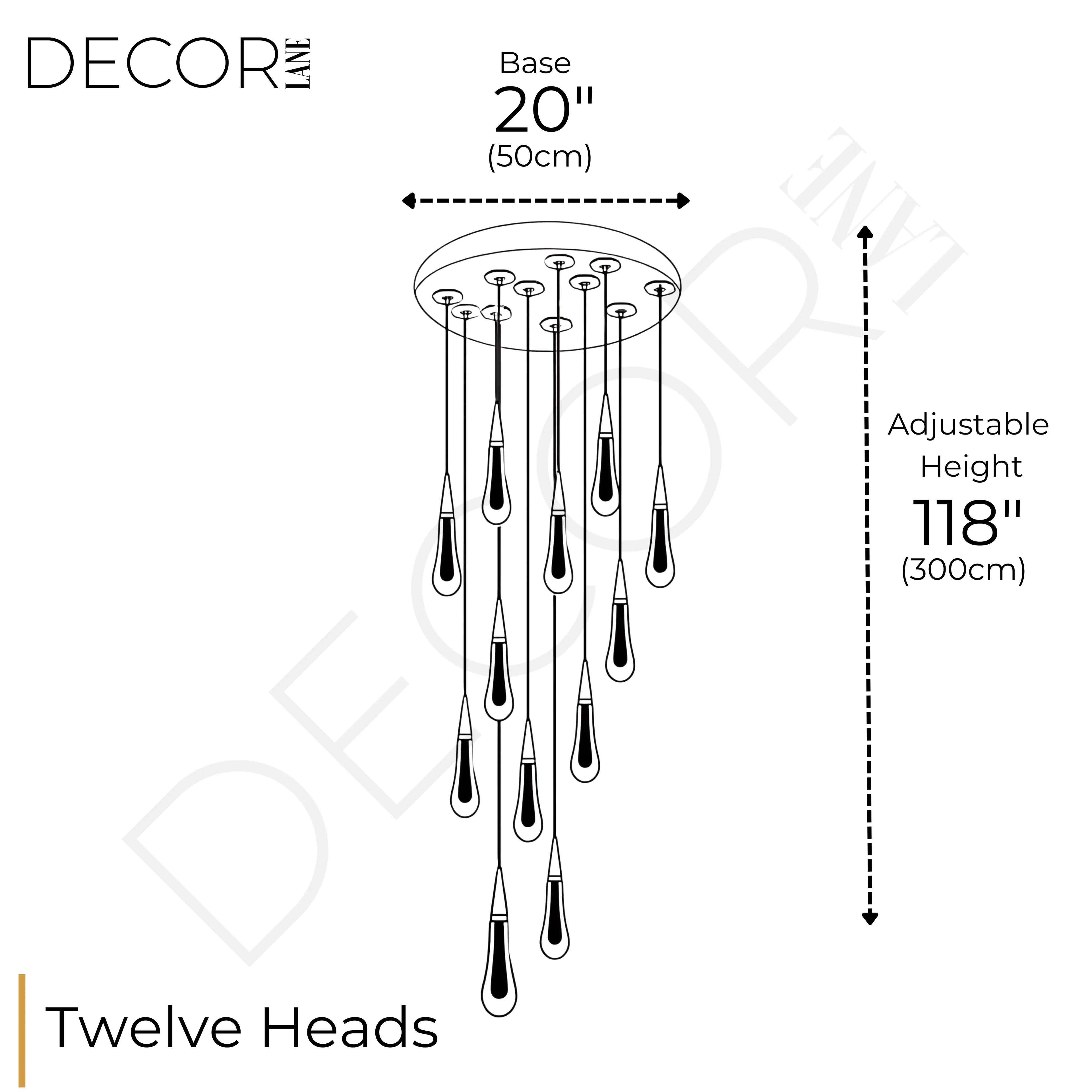 GOUTTES DE PLUIE PENDANT
