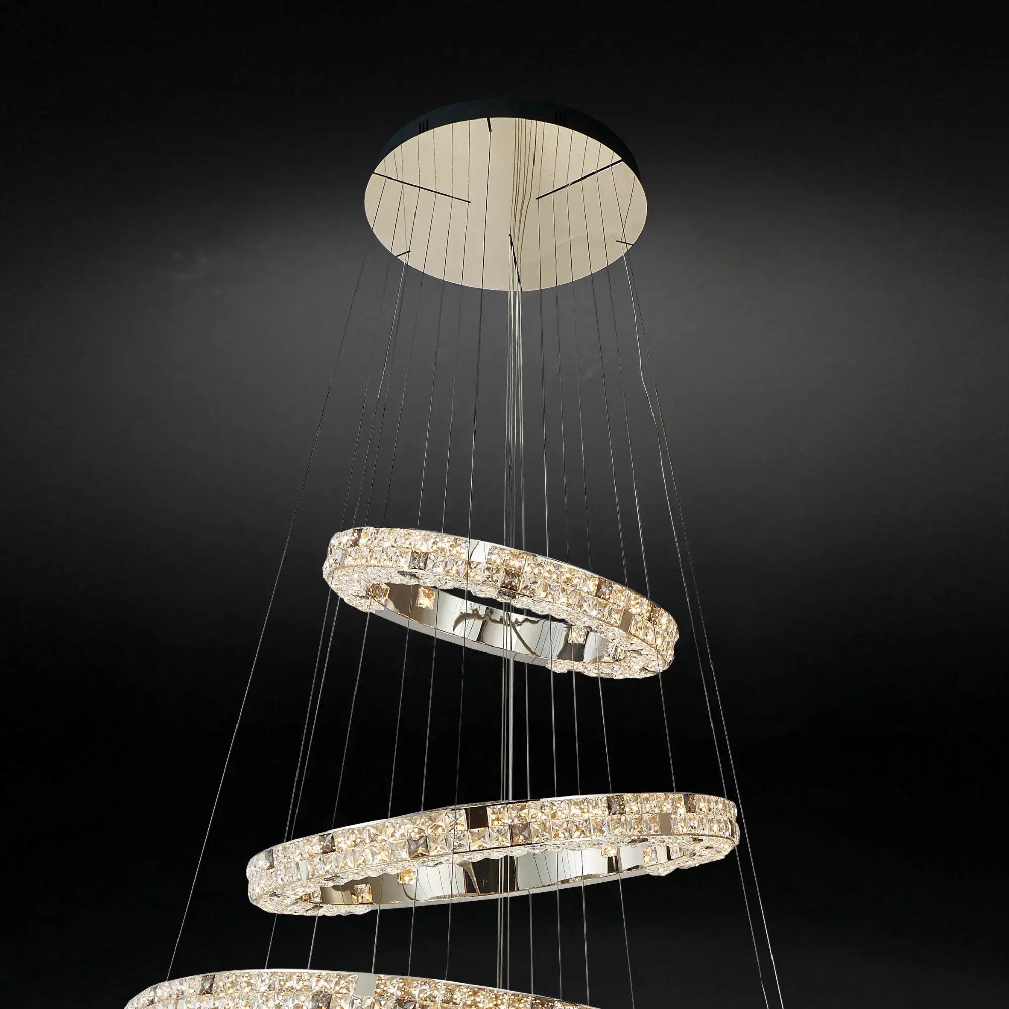 LUMIÉRE DE CARTIER 6 TIER CHANDELIER