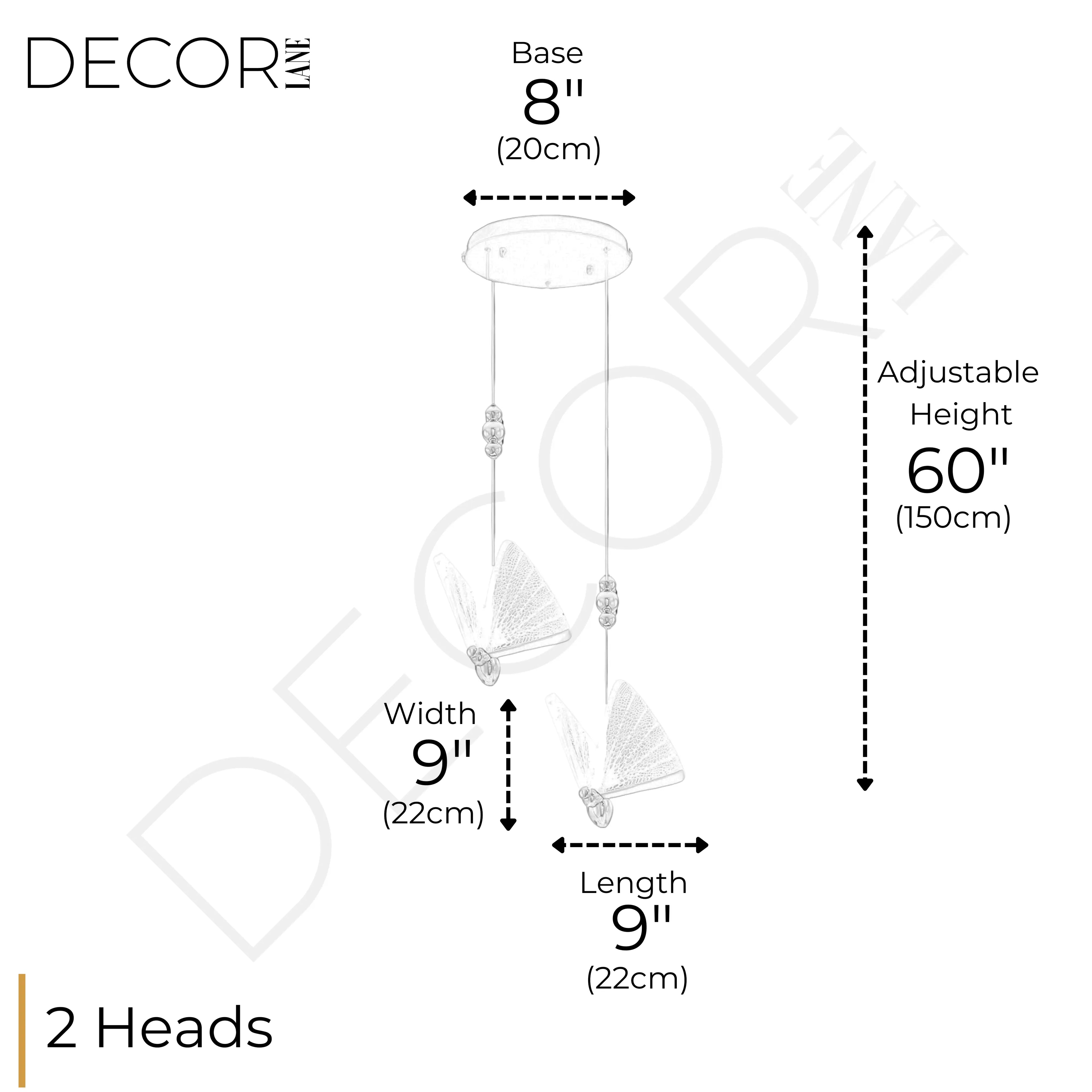 ÉCLAT DE PAPILLON PENDANT