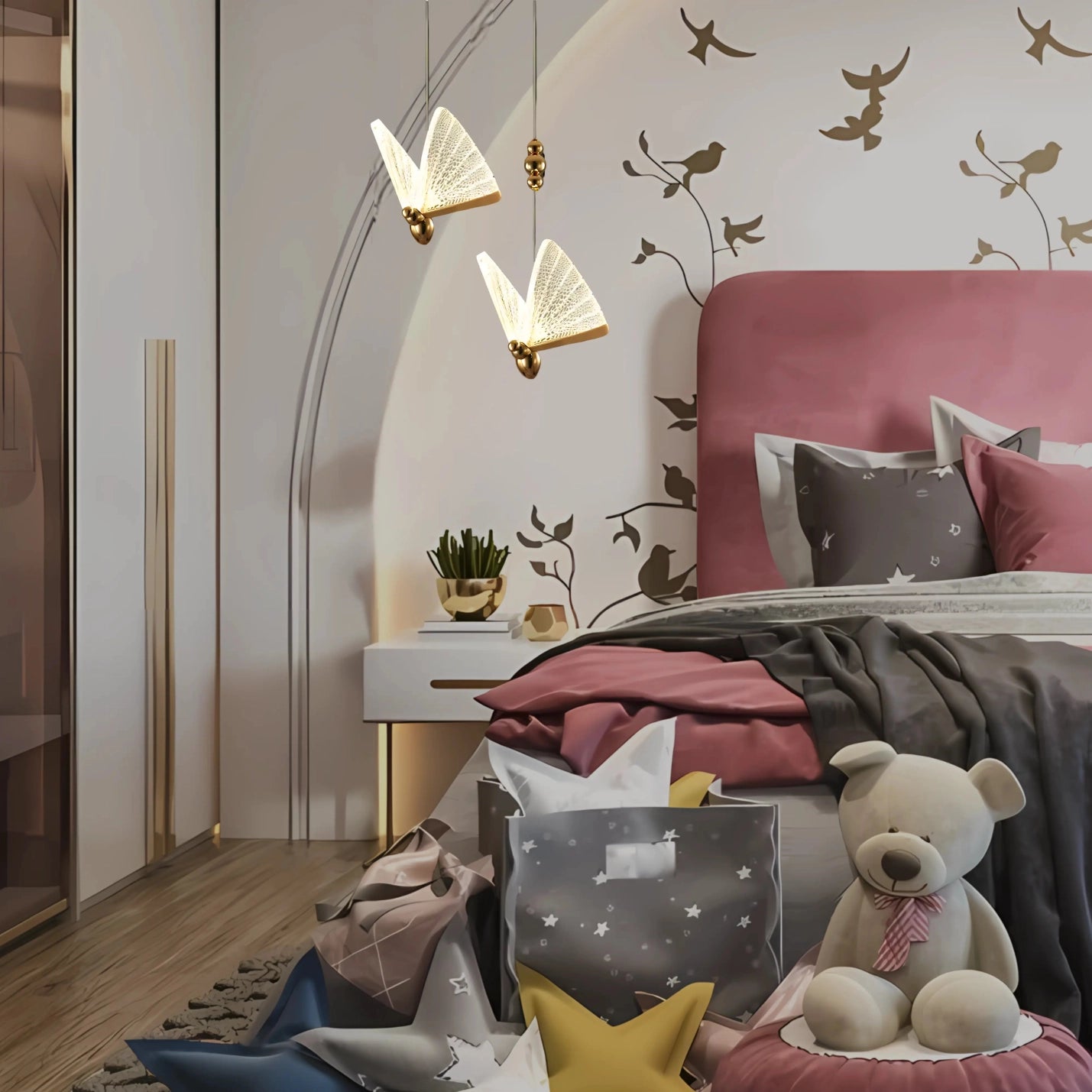 ÉCLAT DE PAPILLON PENDANT