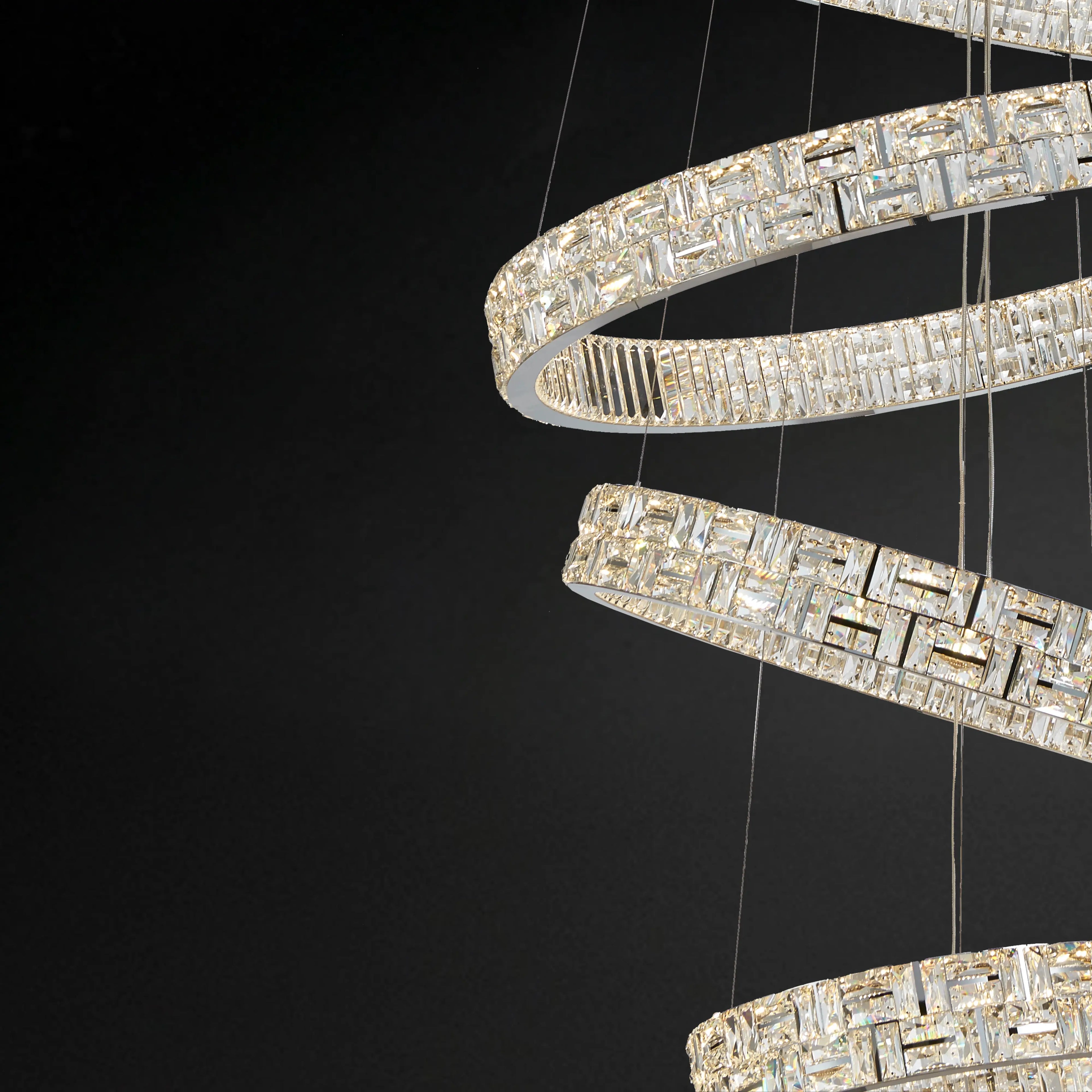 BULGARI 5 TIER CHANDELIER