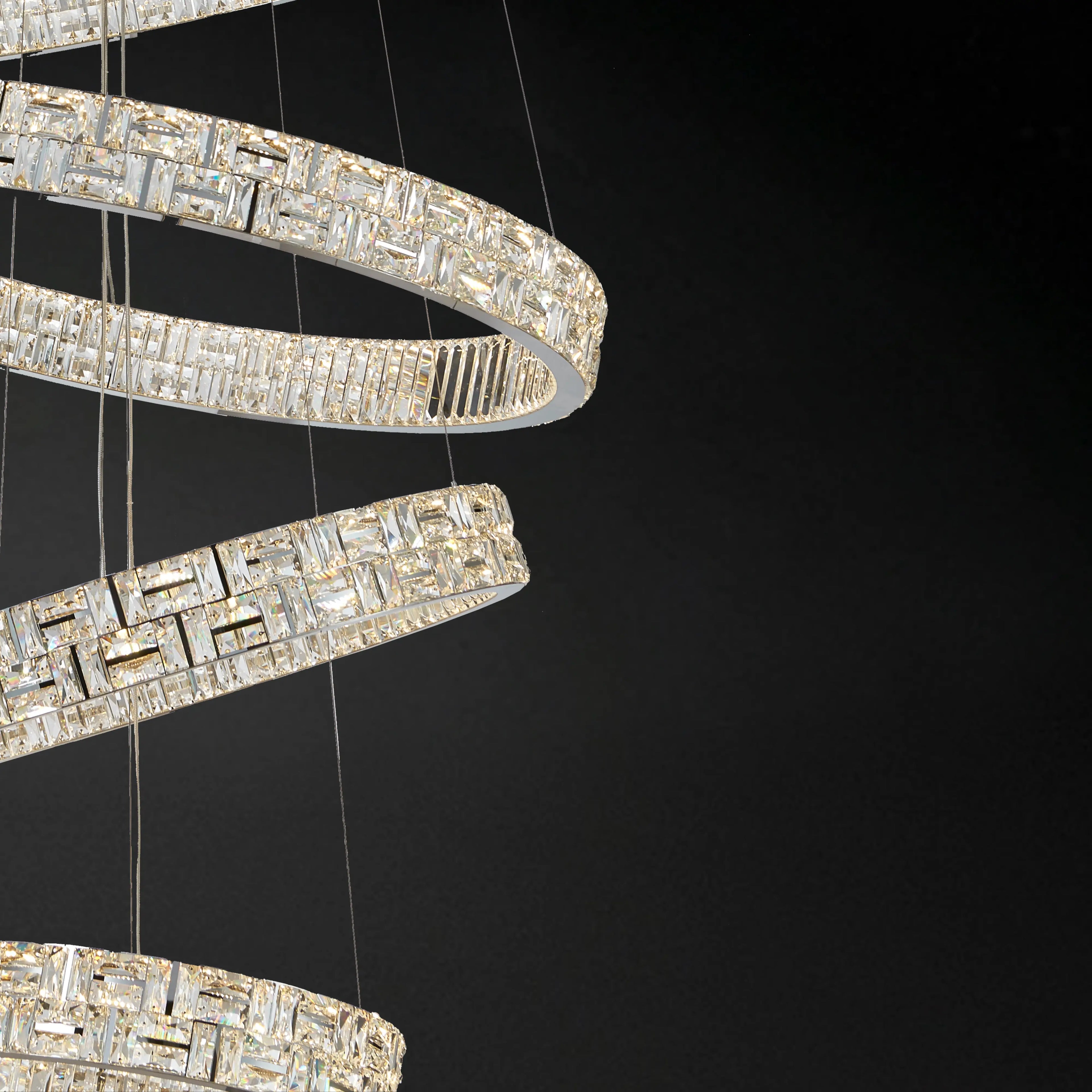 BULGARI 5 TIER CHANDELIER