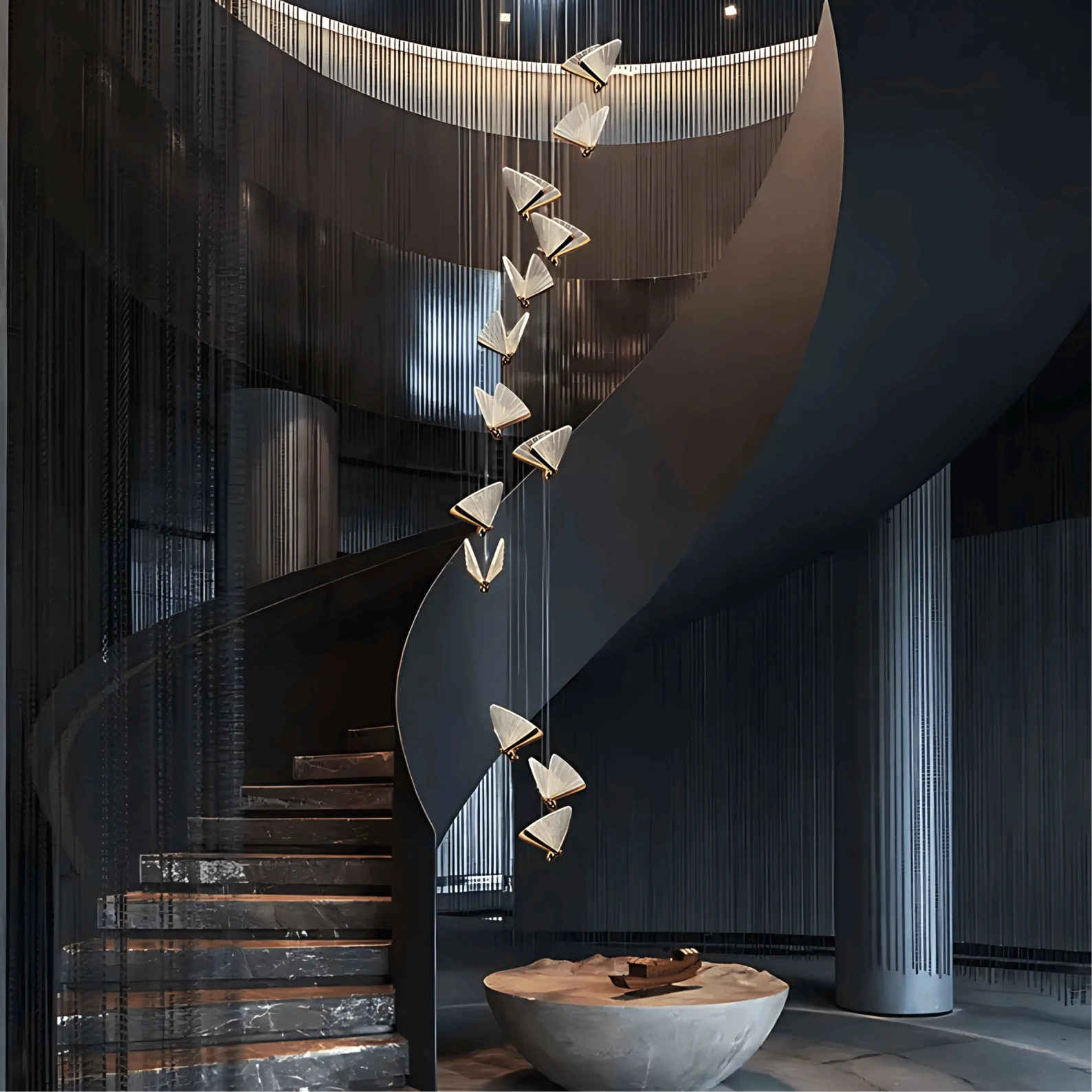 ÉCLAT DE PAPILLON PENDANT