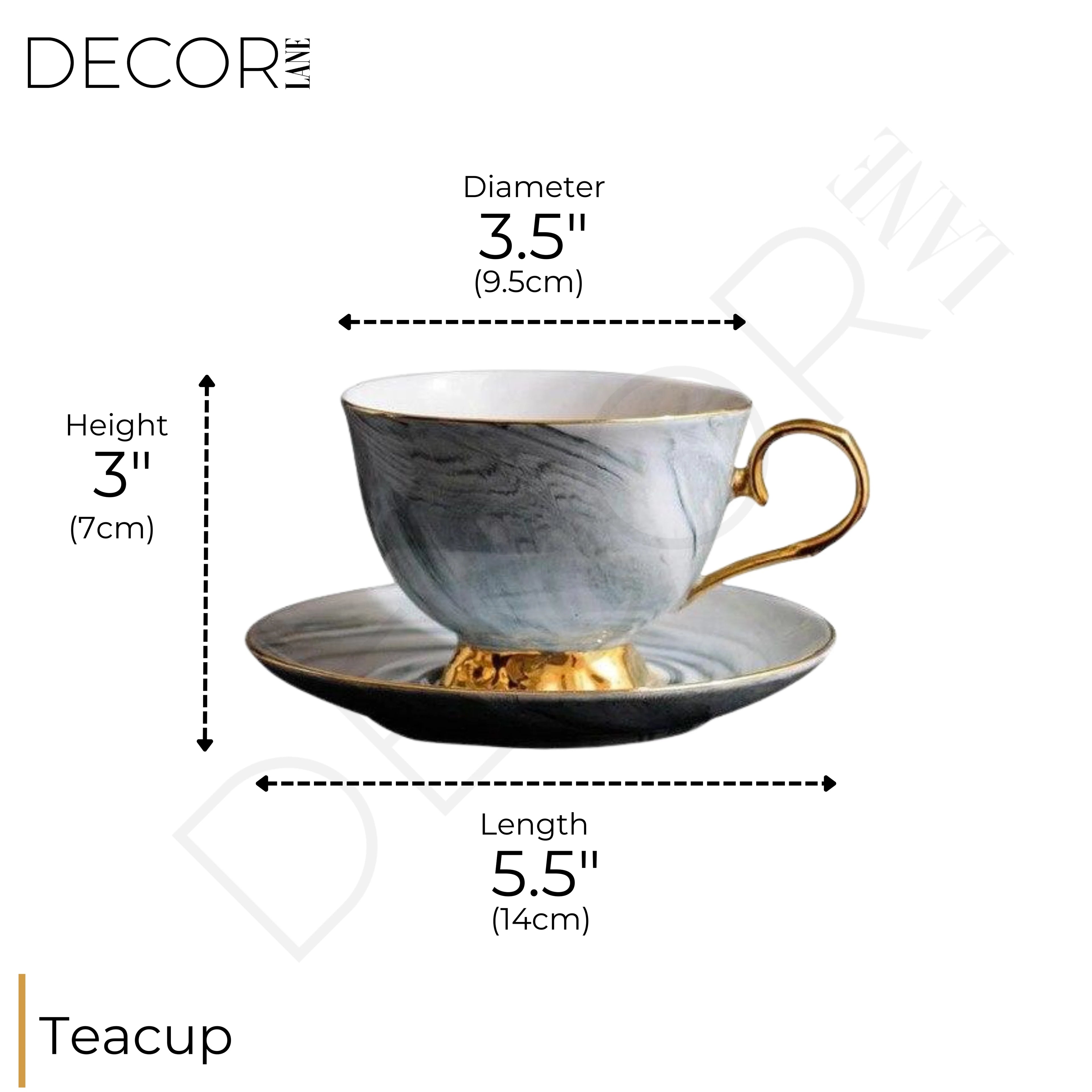 BEAU TEACUP SET COLLECTION