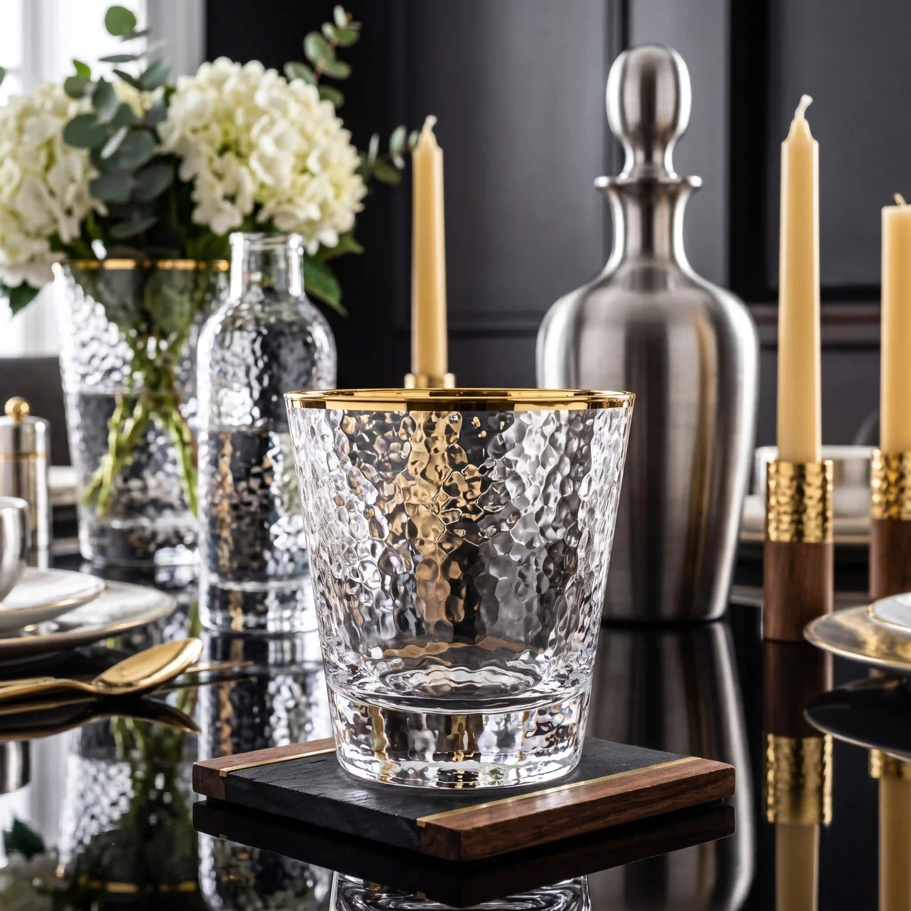 OPAQUE HAMMERED GLASS
