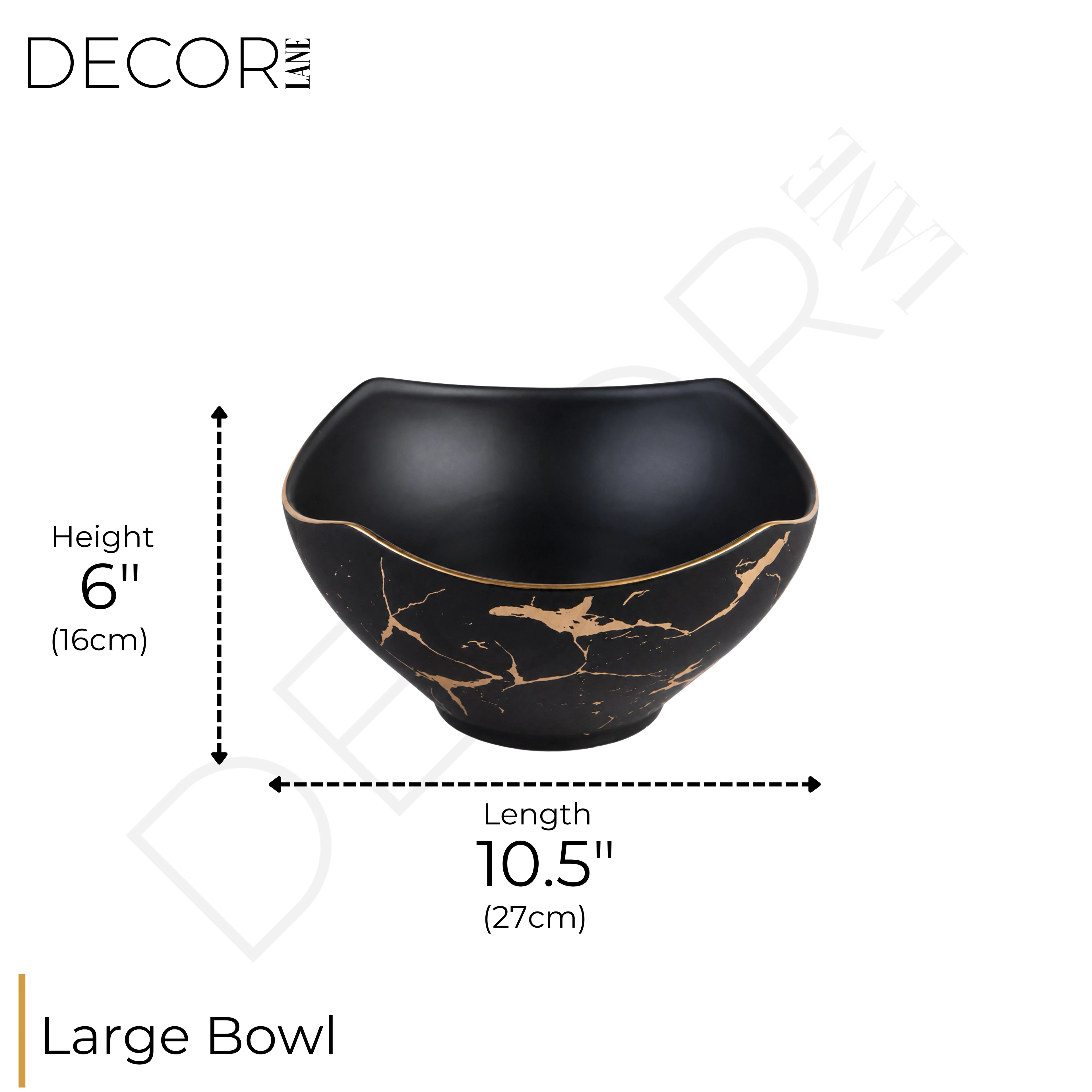 LIGHTNING NOIR SERVING BOWL