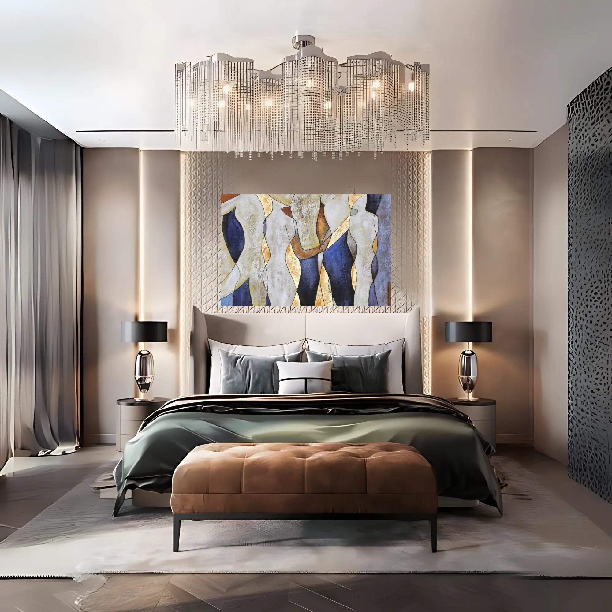 REFLECTIONS OIL PAINTING