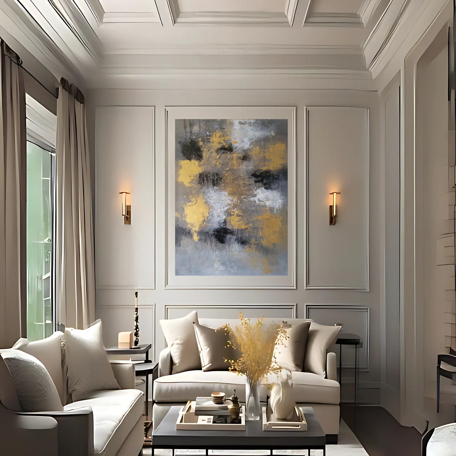 VEILED OPULENCE OIL PAINTING