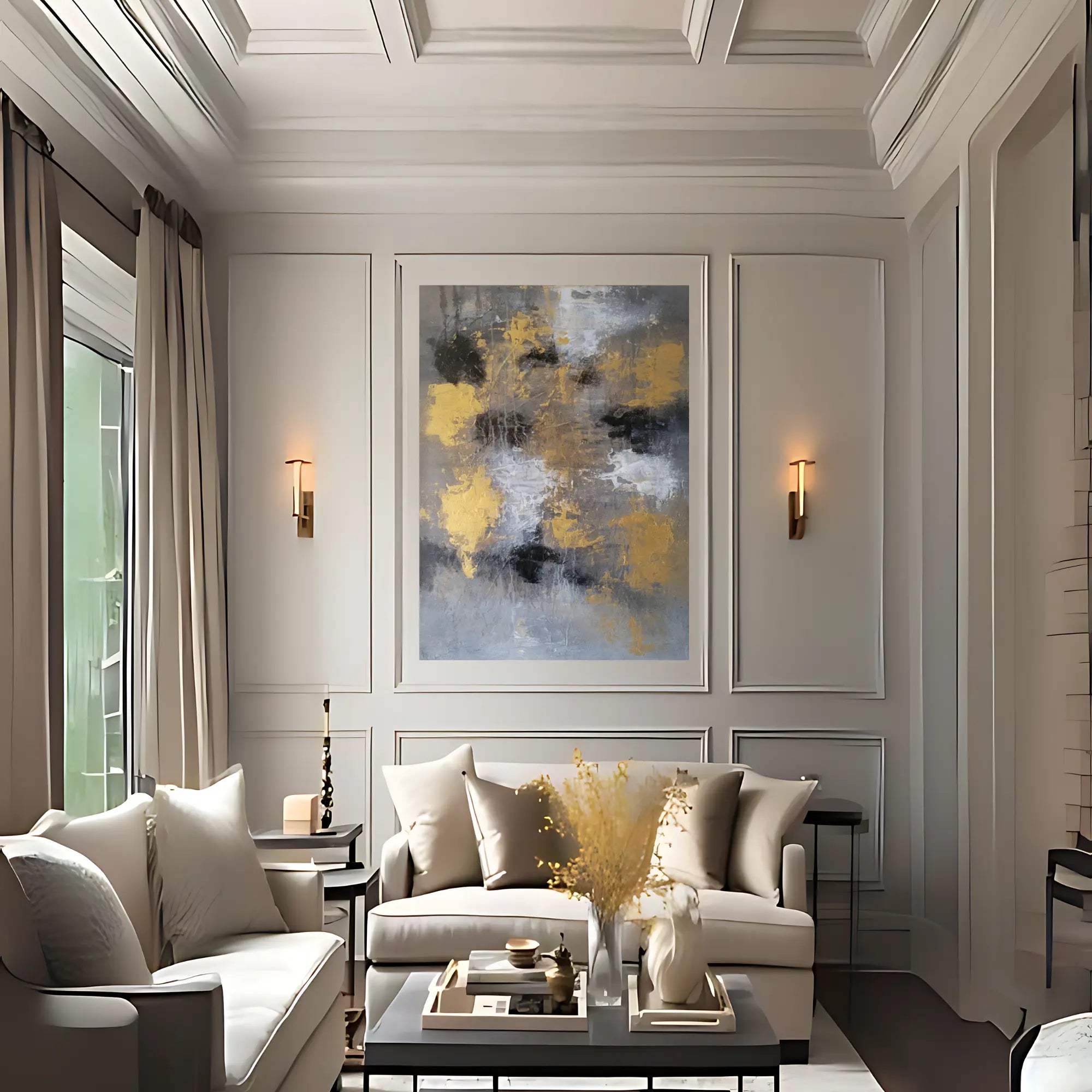 VEILED OPULENCE OIL PAINTING