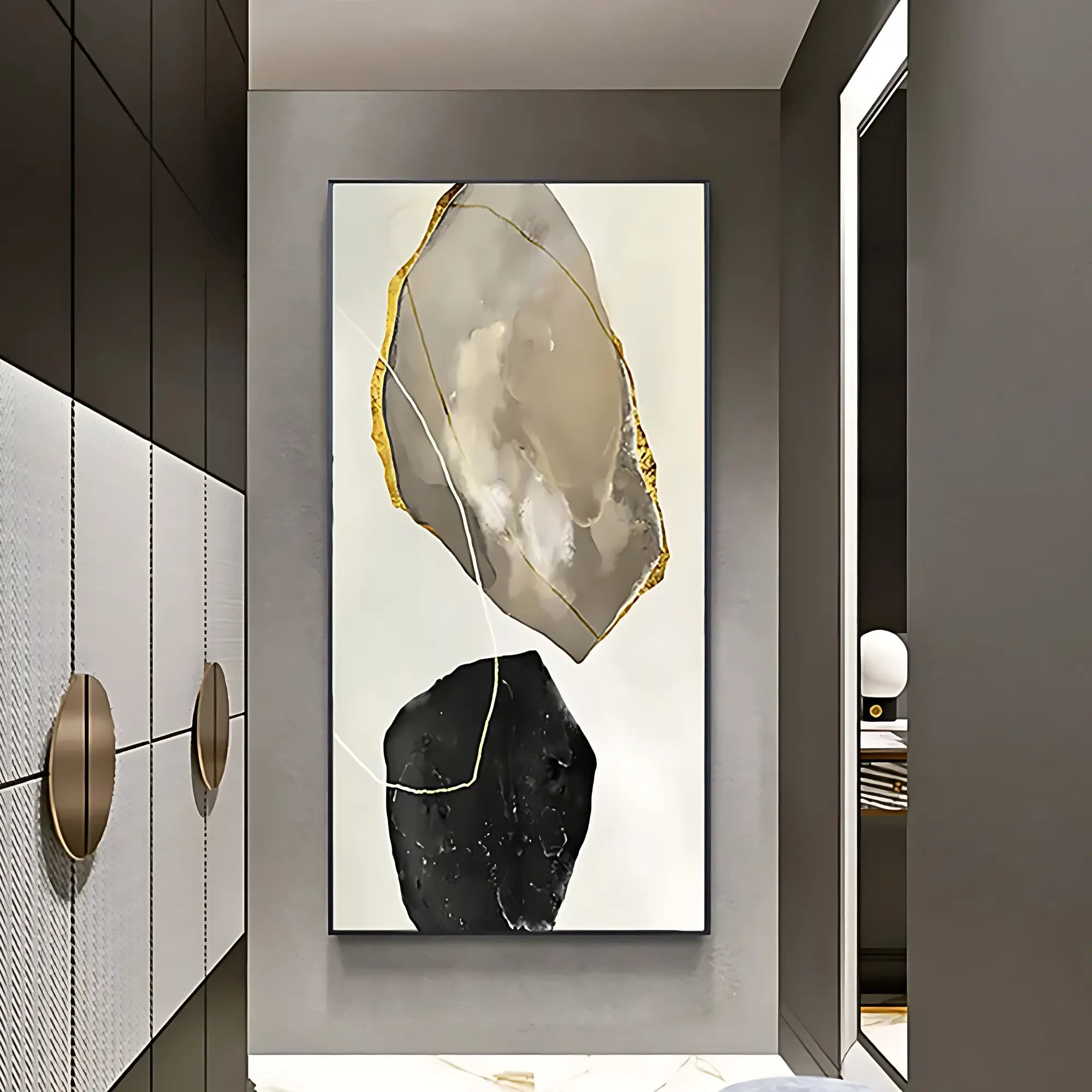 OBSIDIAN OIL PAINTING