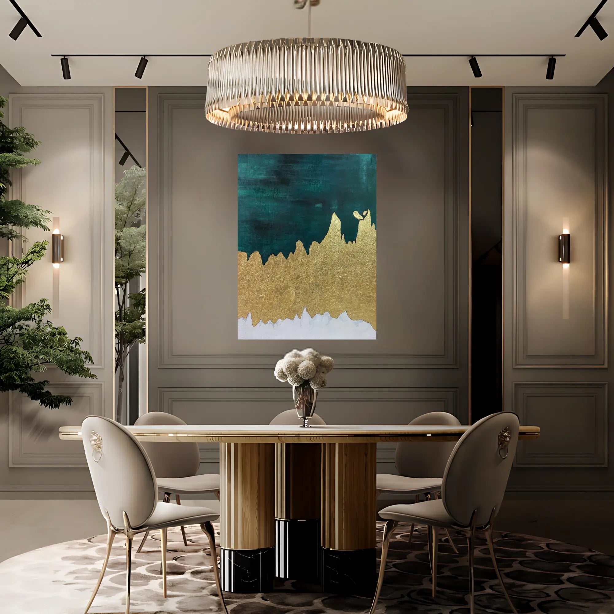 AURIC VEIL OIL PAINTING