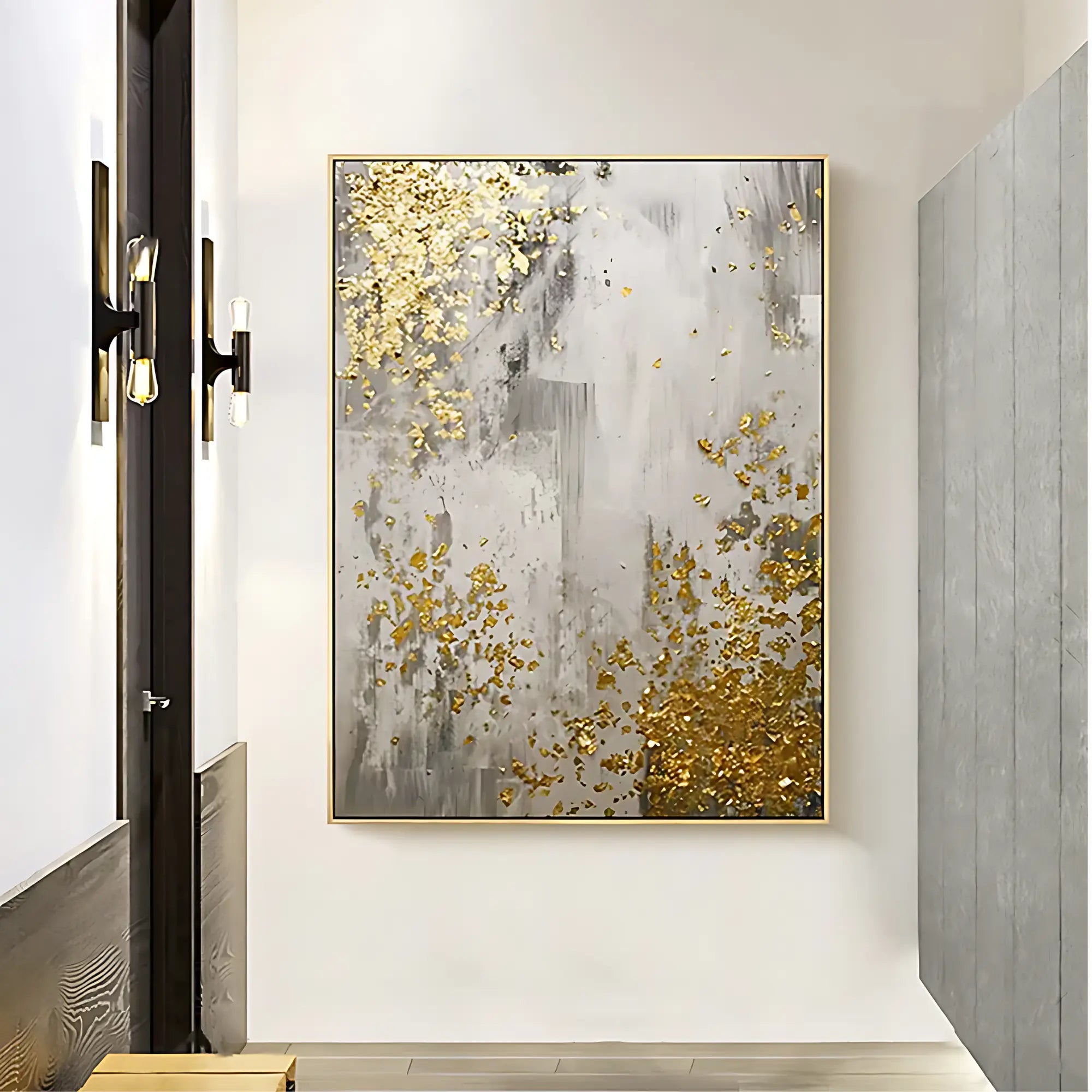 LUXE SHARDS OIL PAINTING