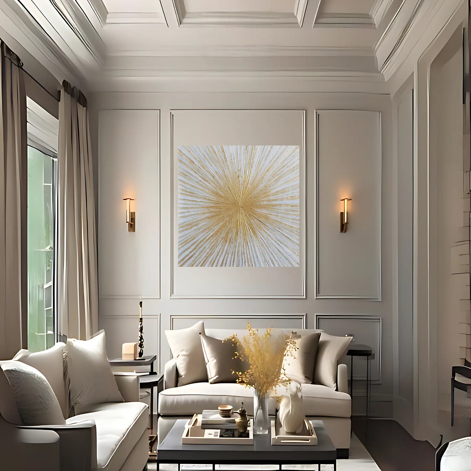 CELESTIAL OIL PAINTING