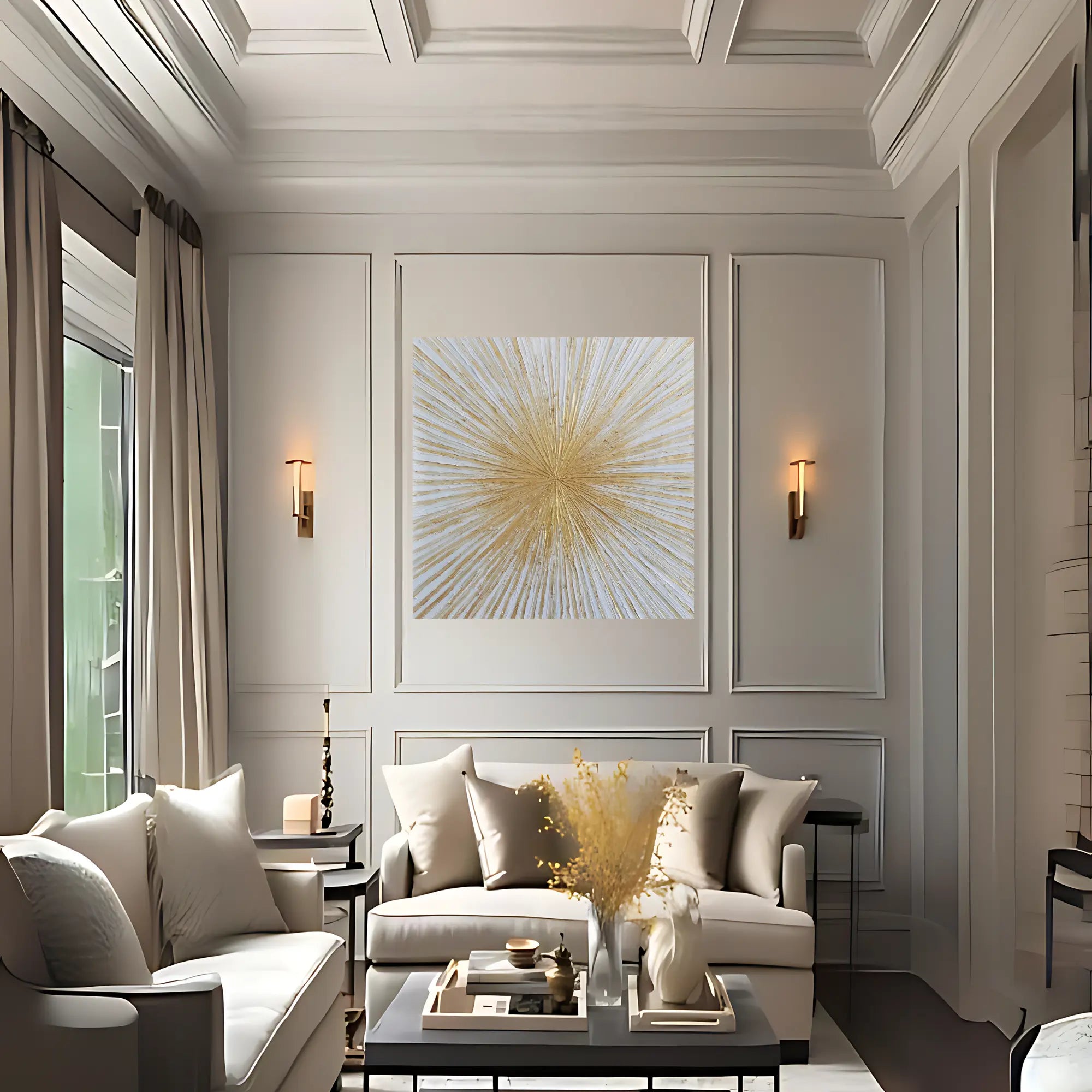 CELESTIAL OIL PAINTING