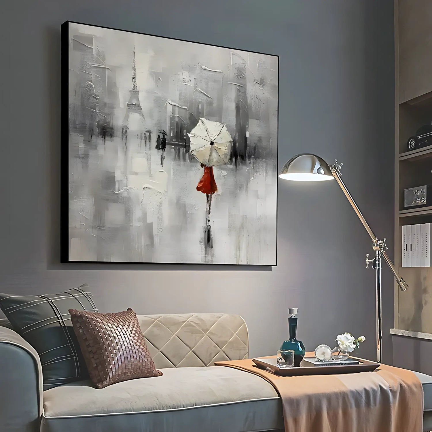 PARISIAN SERENITY OIL PAINTING