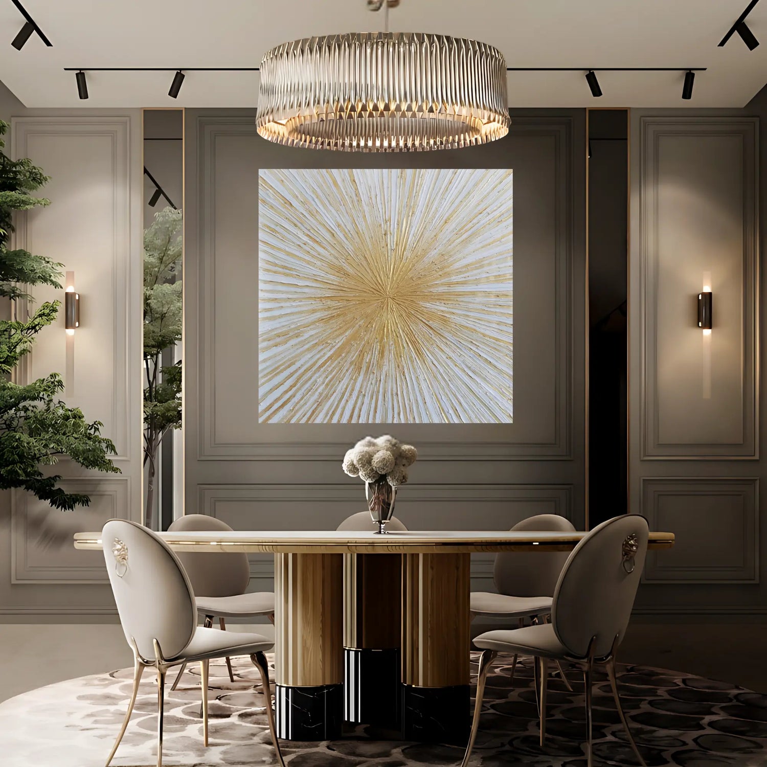 CELESTIAL OIL PAINTING