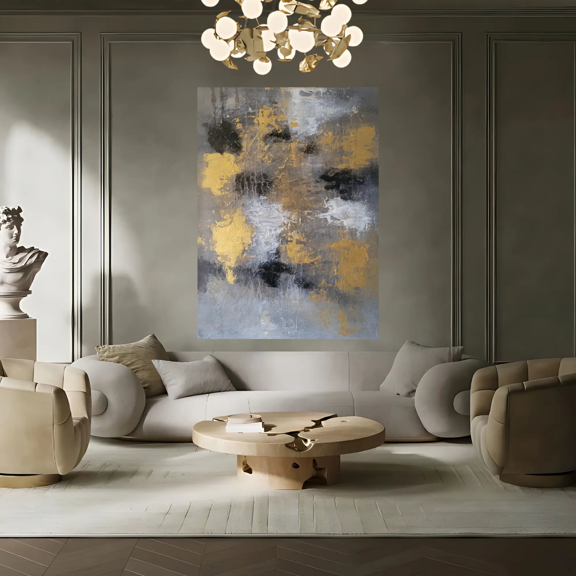 VEILED OPULENCE OIL PAINTING