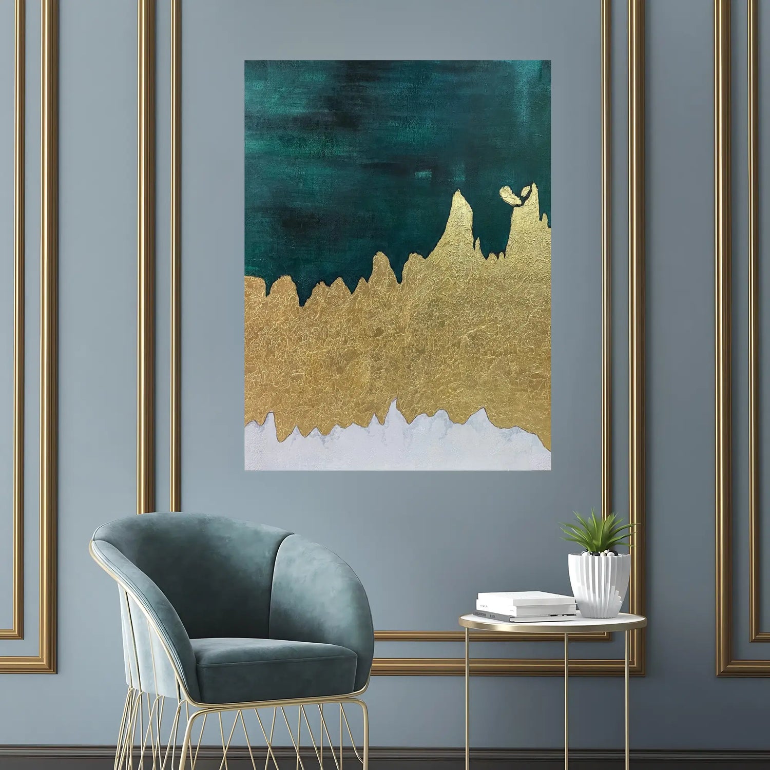 AURIC VEIL OIL PAINTING