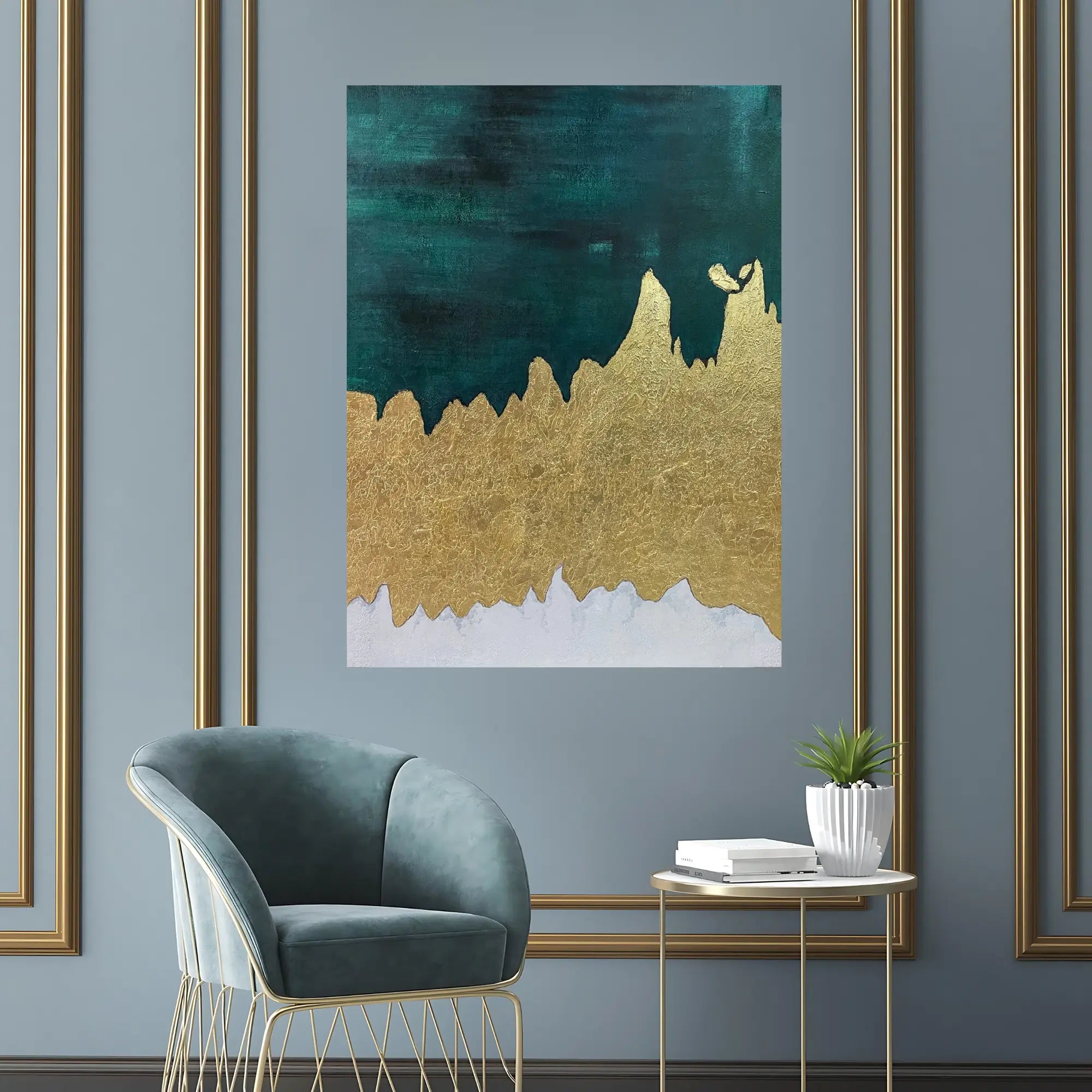 AURIC VEIL OIL PAINTING