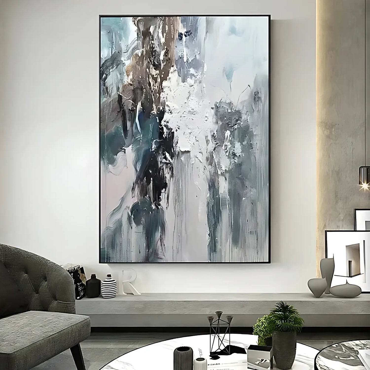 EPHEMERAL GRACE OIL PAINTING