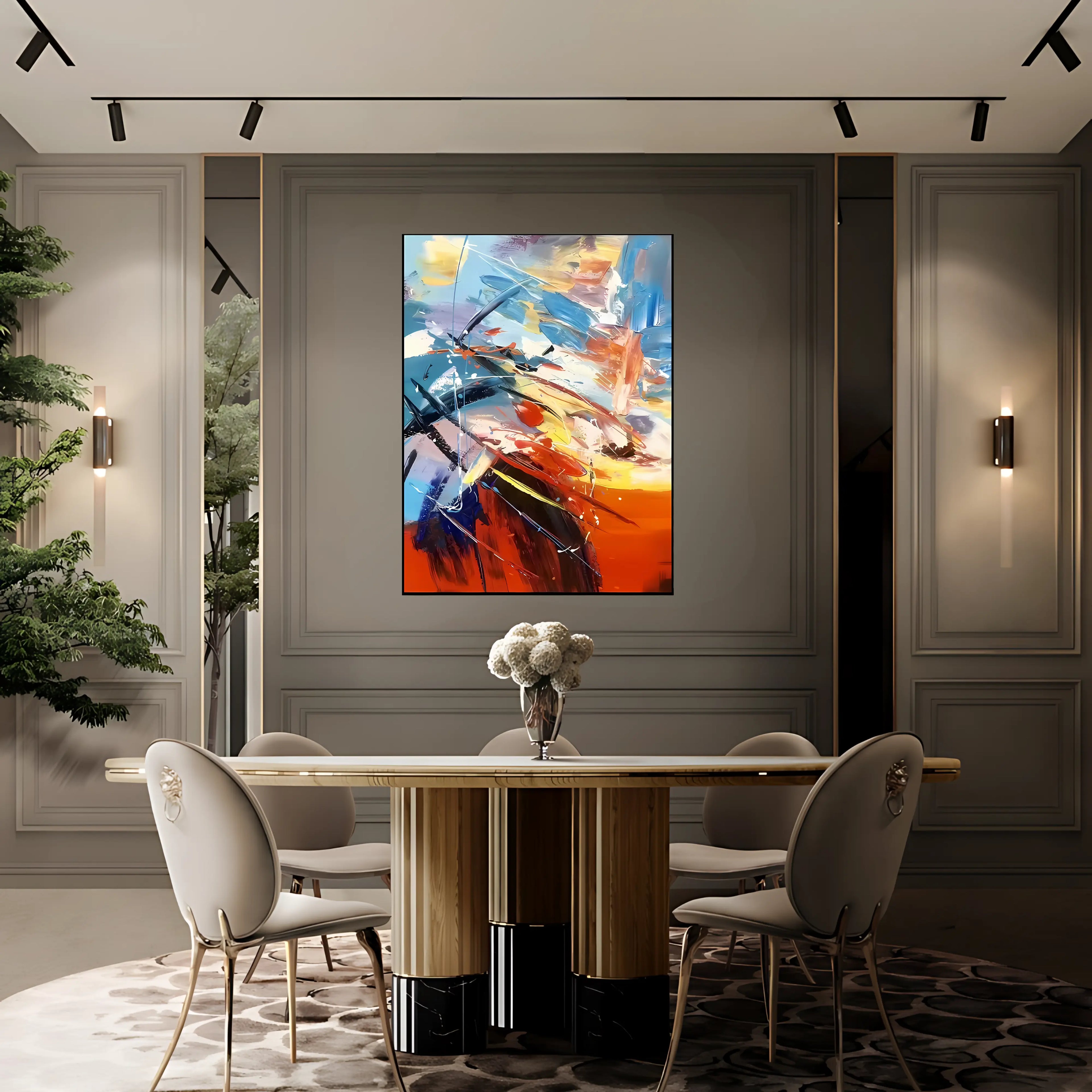 WHIRLWIND OF DREAMS OIL PAINTING