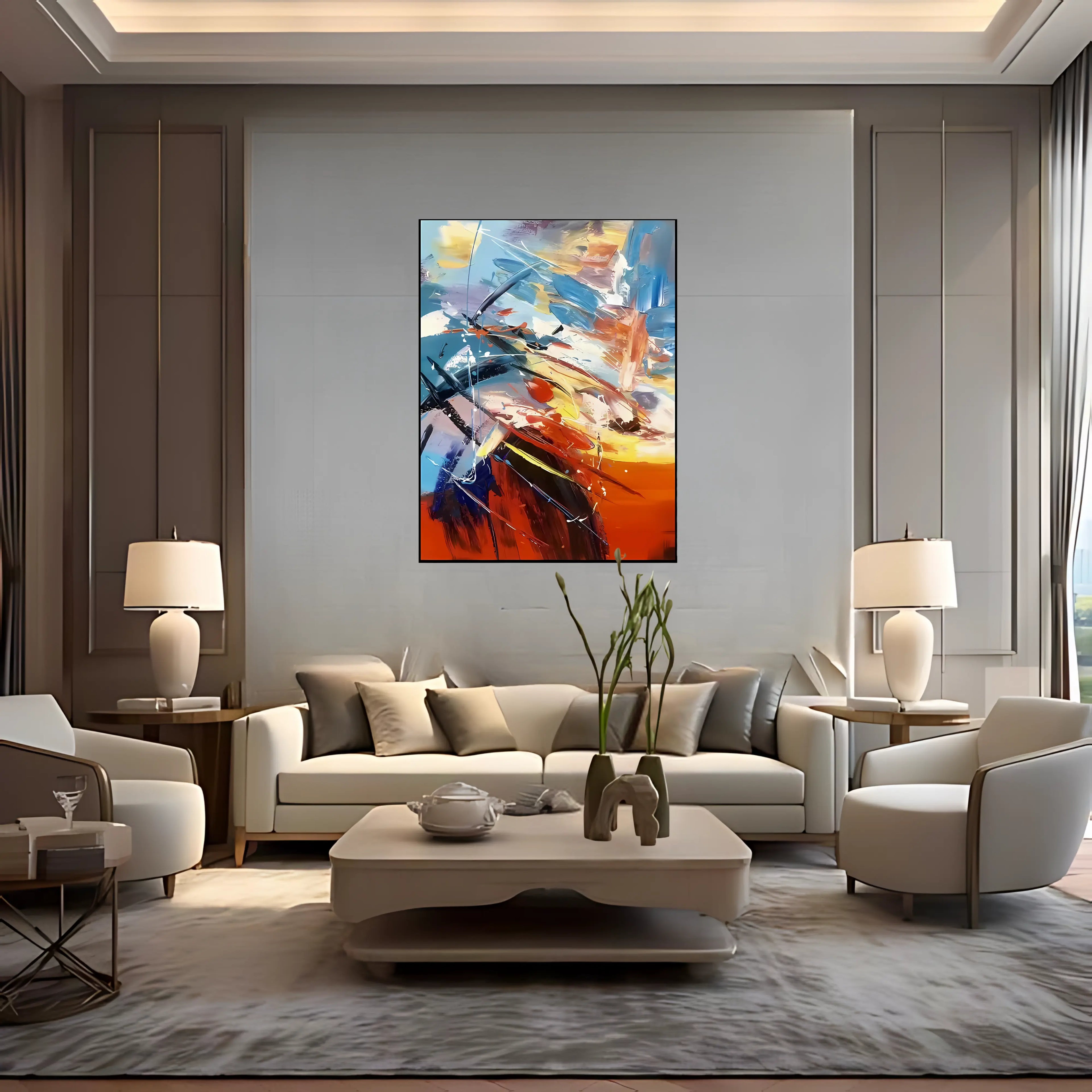 WHIRLWIND OF DREAMS OIL PAINTING