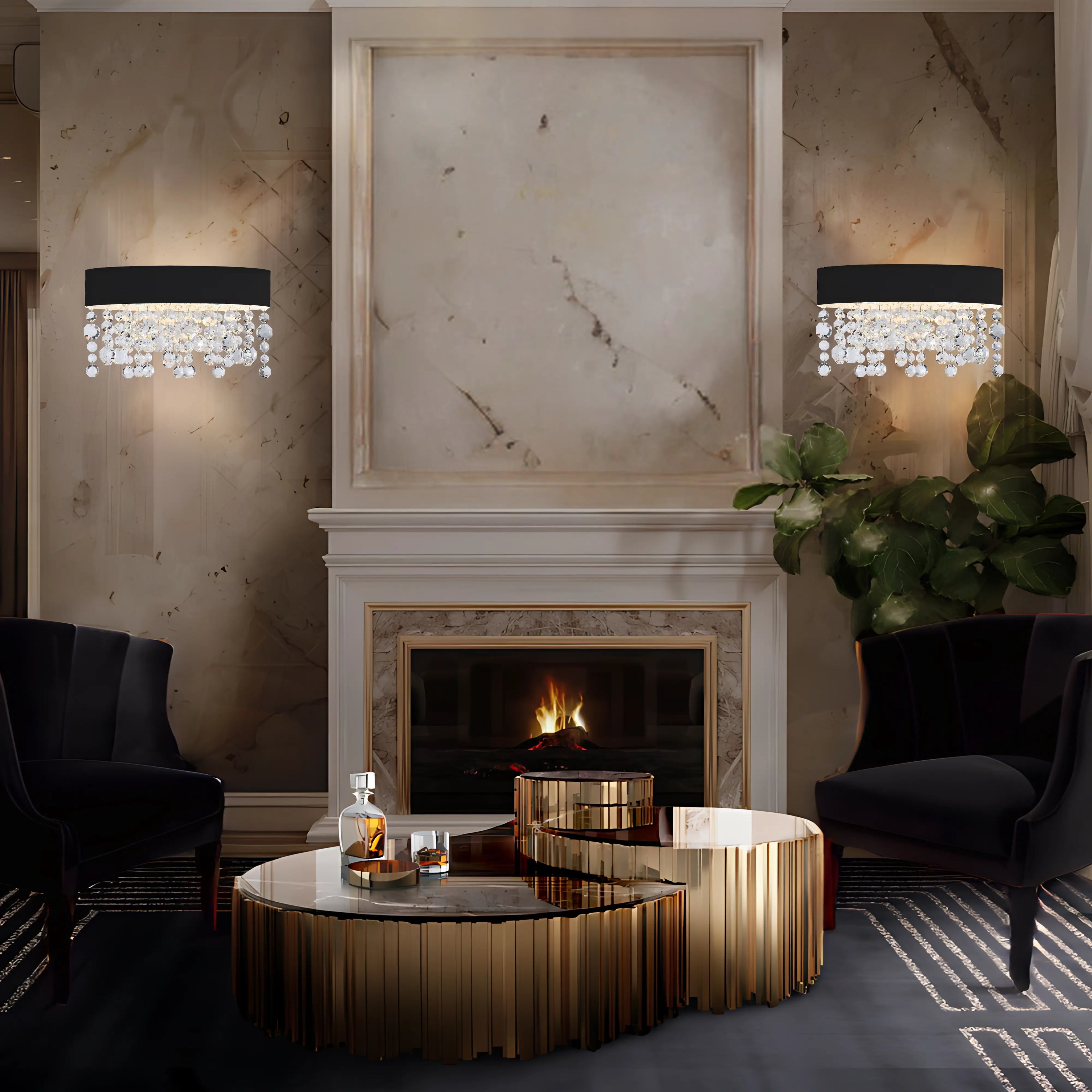Glitz Sconce - Chandeliers
