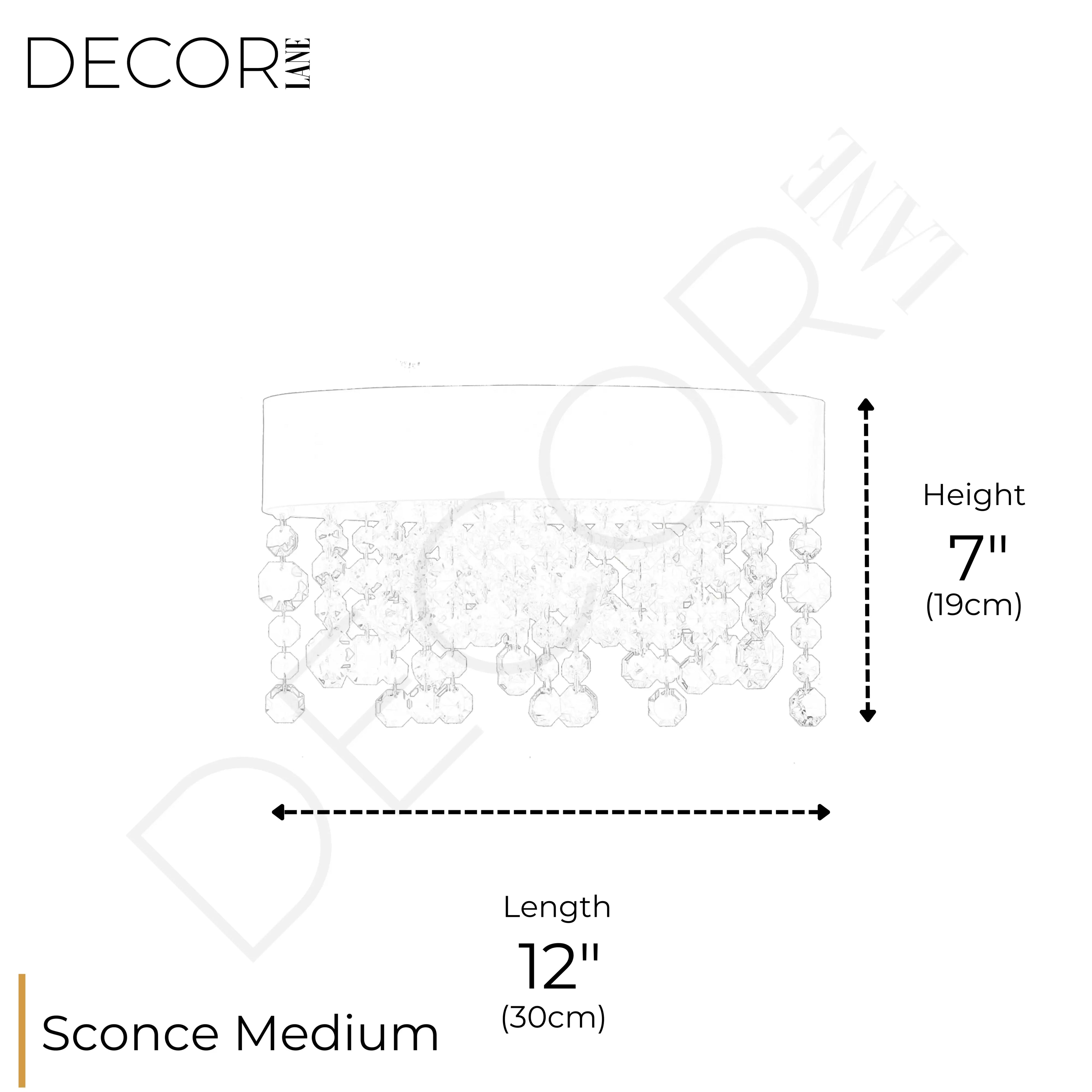 Glitz Sconce - Chandeliers