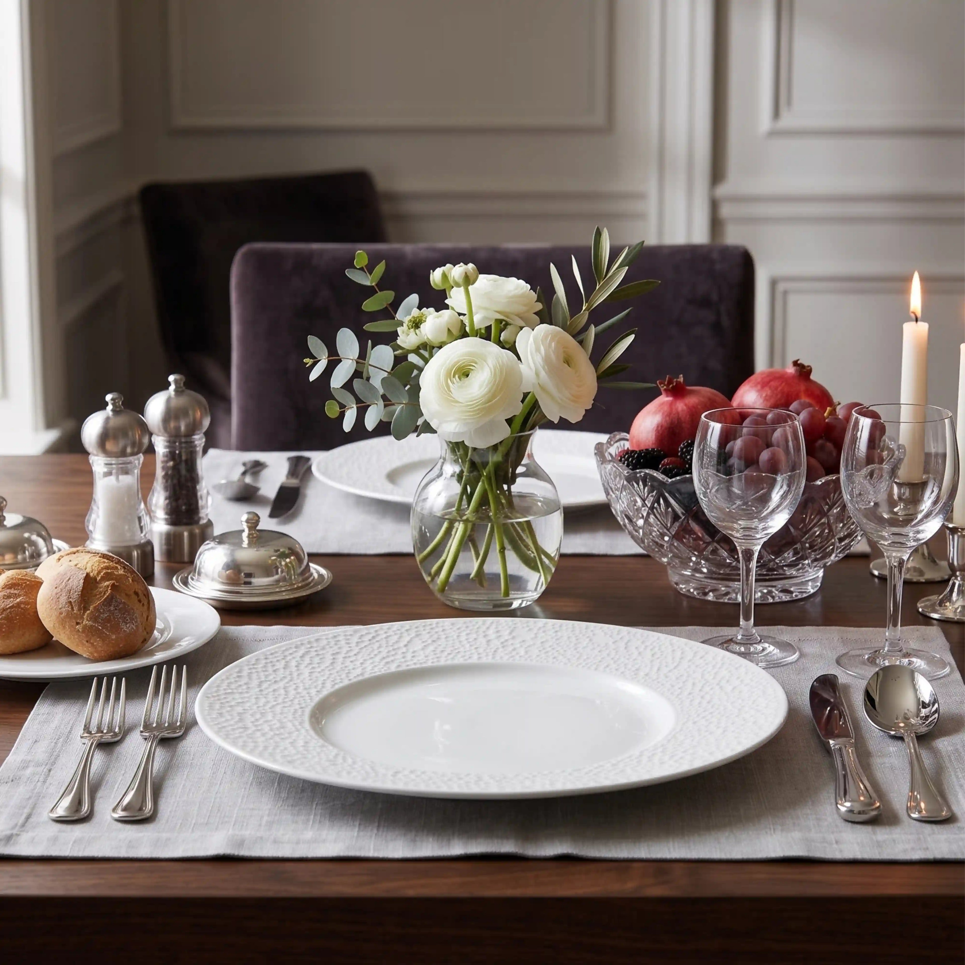 MILLIE WHITE PLATE
