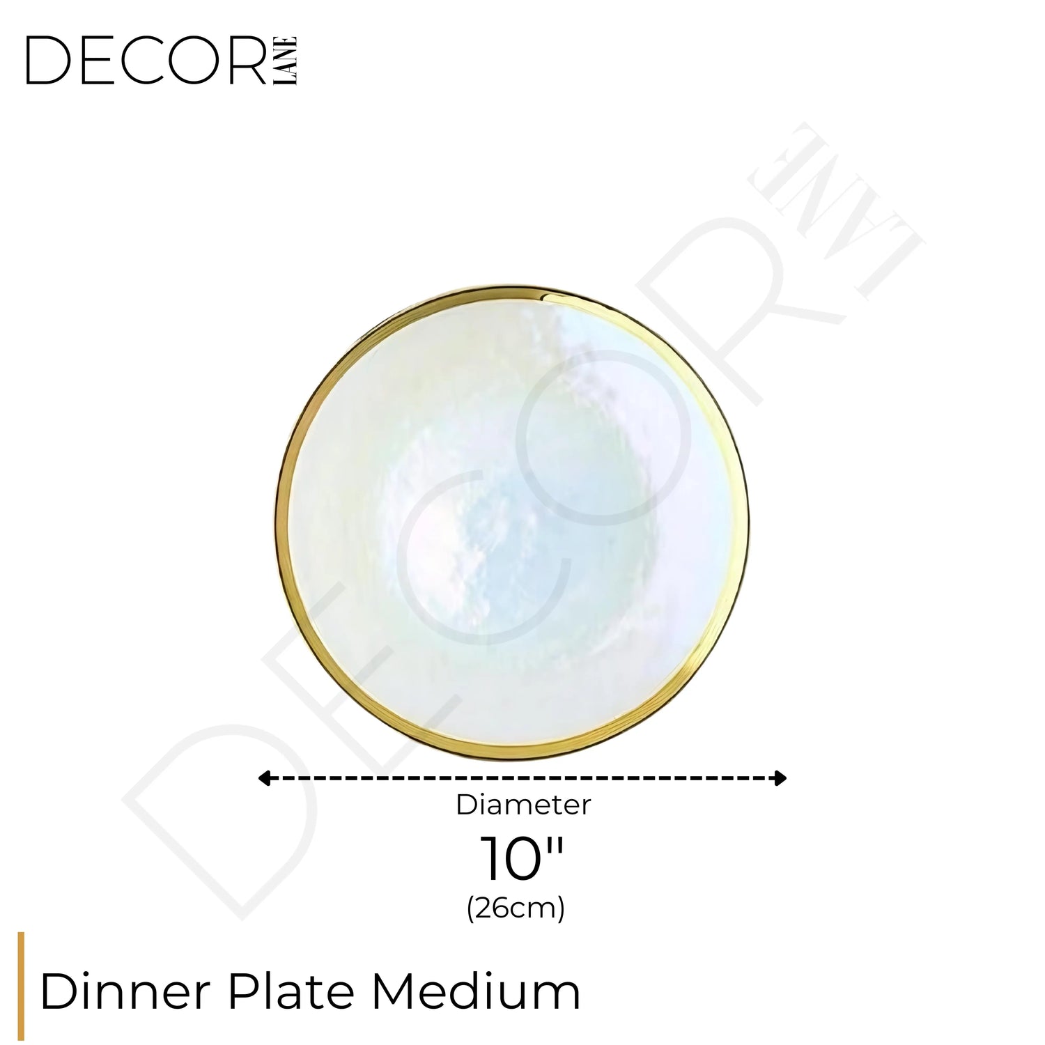 RAINBOW OPAQUE PLATE COLLECTION