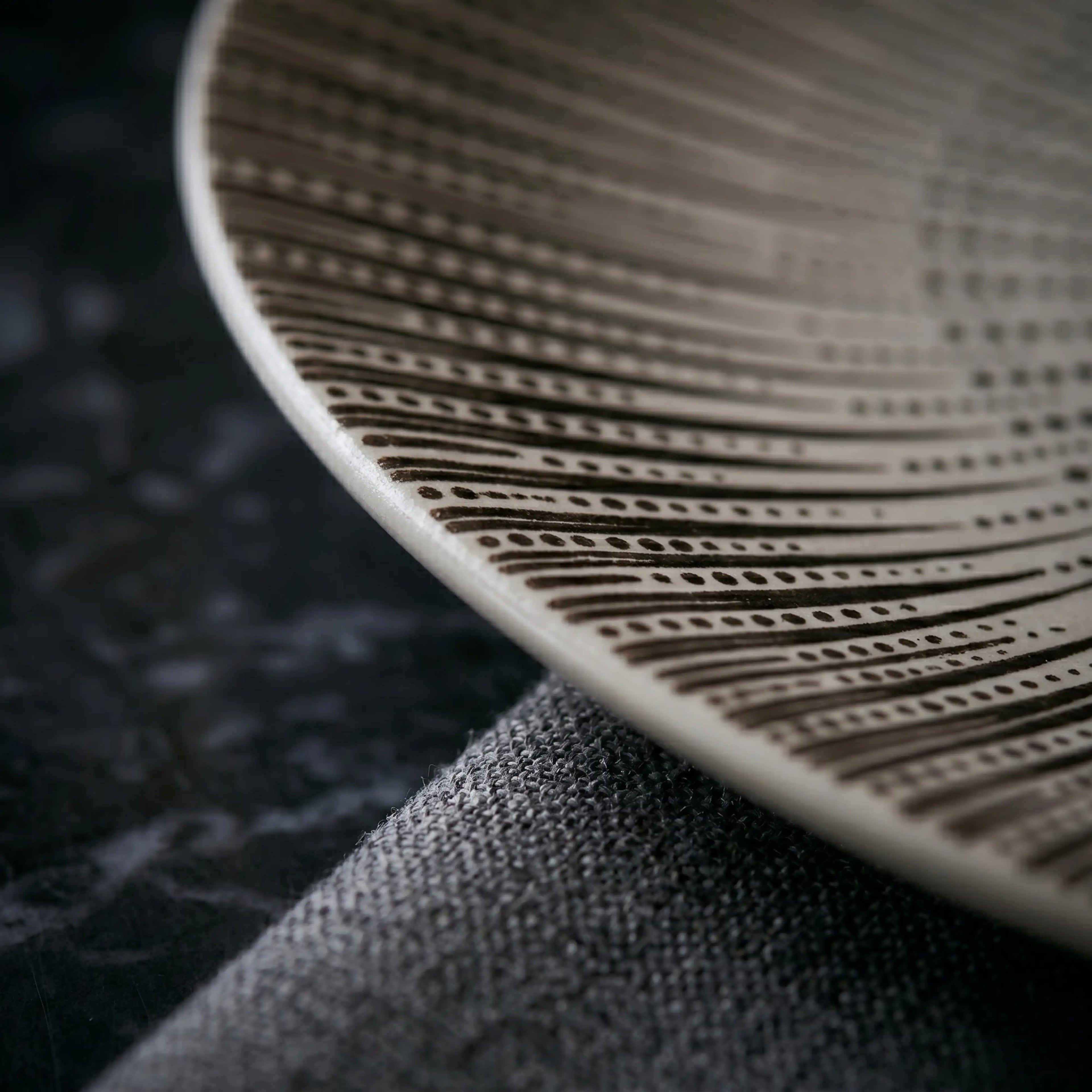 ZAPHIRE BLANC PLATE